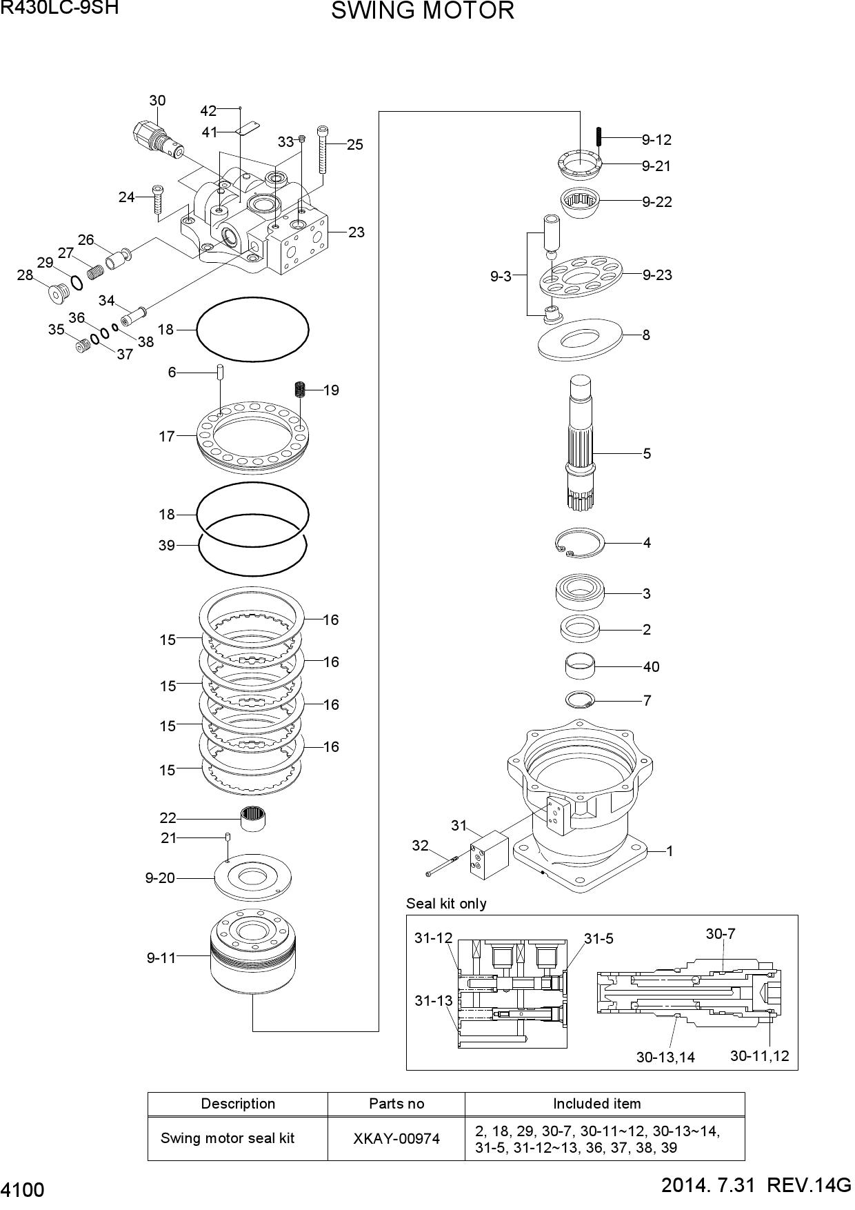 SWING MOTOR