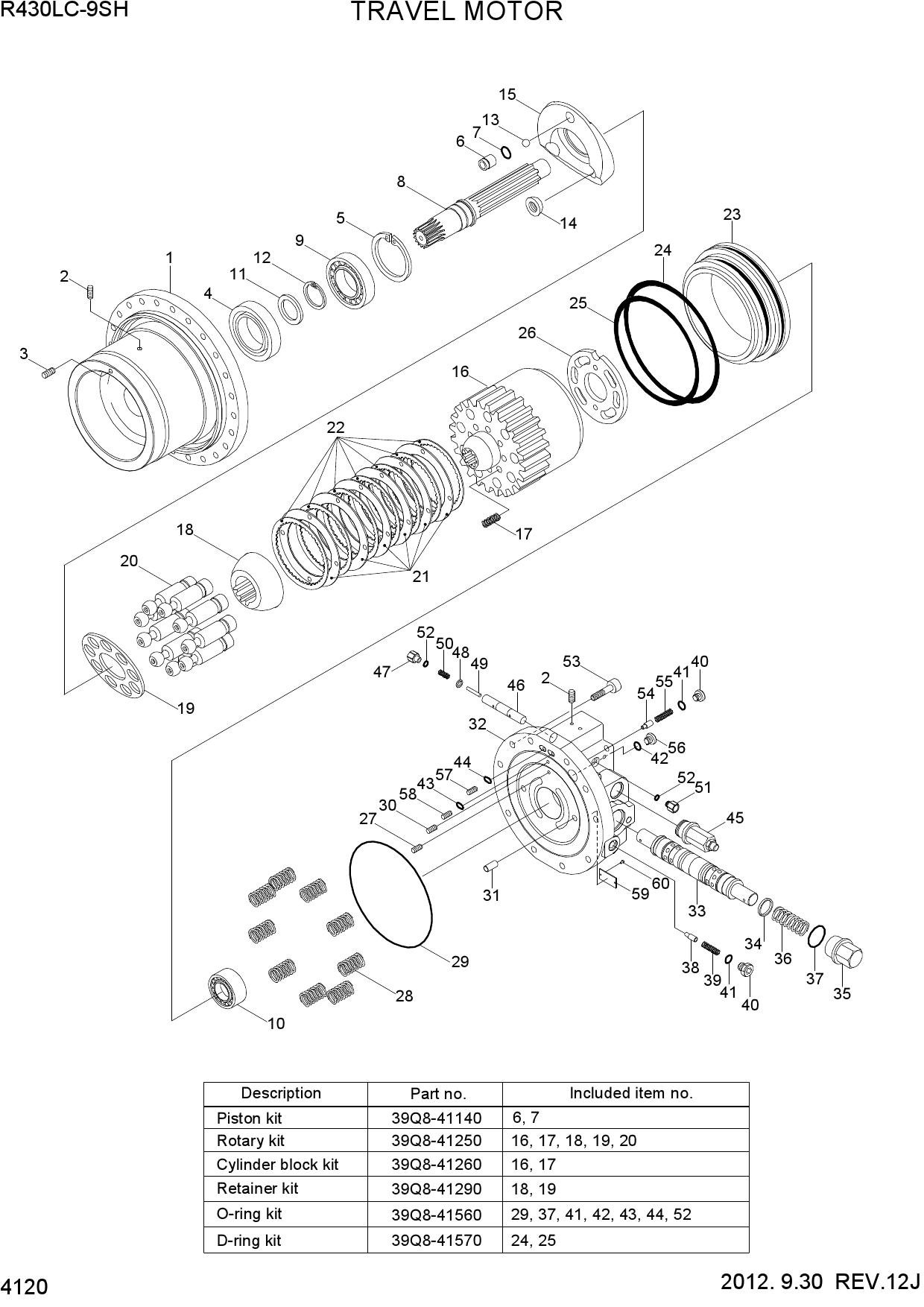 TRAVEL MOTOR