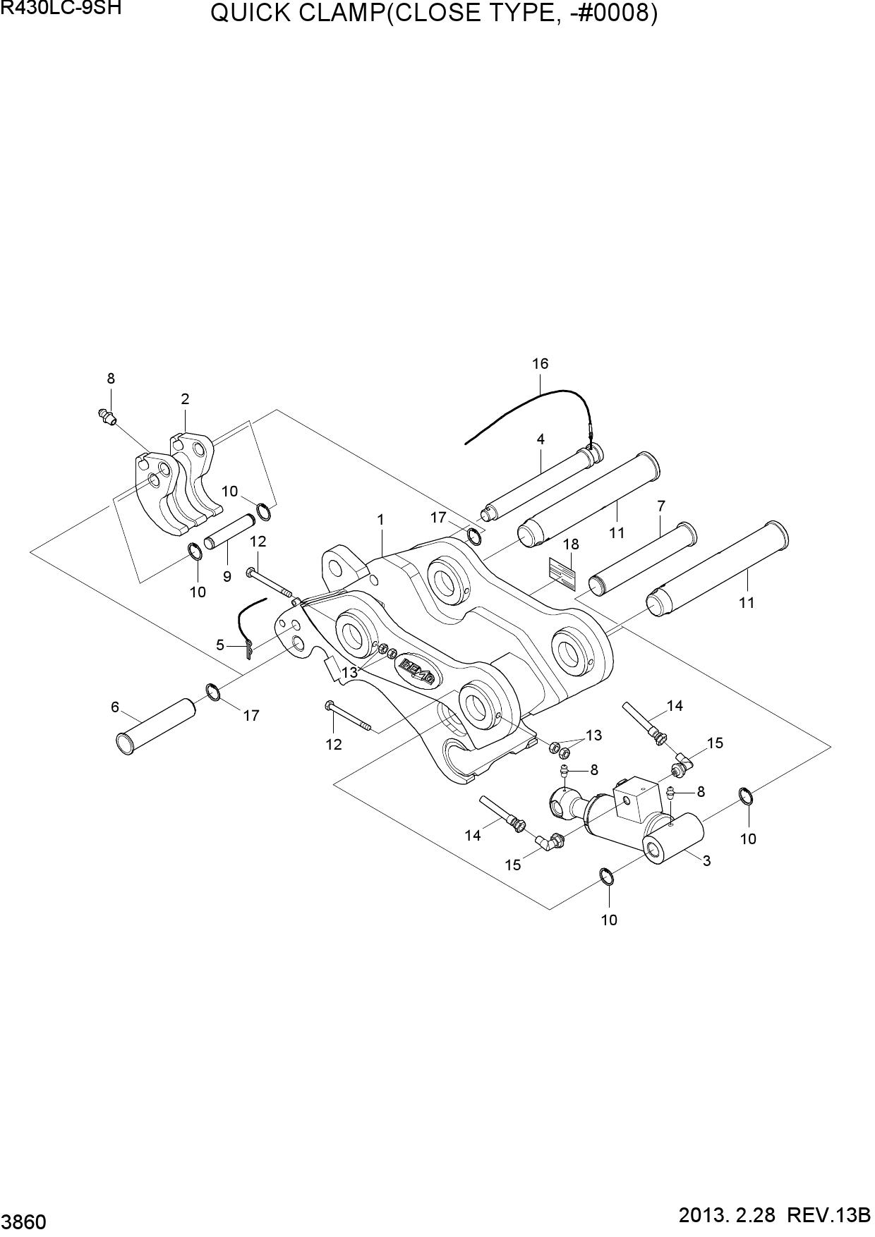 QUICK CLAMP(CLOSE TYPE, -#0008)
