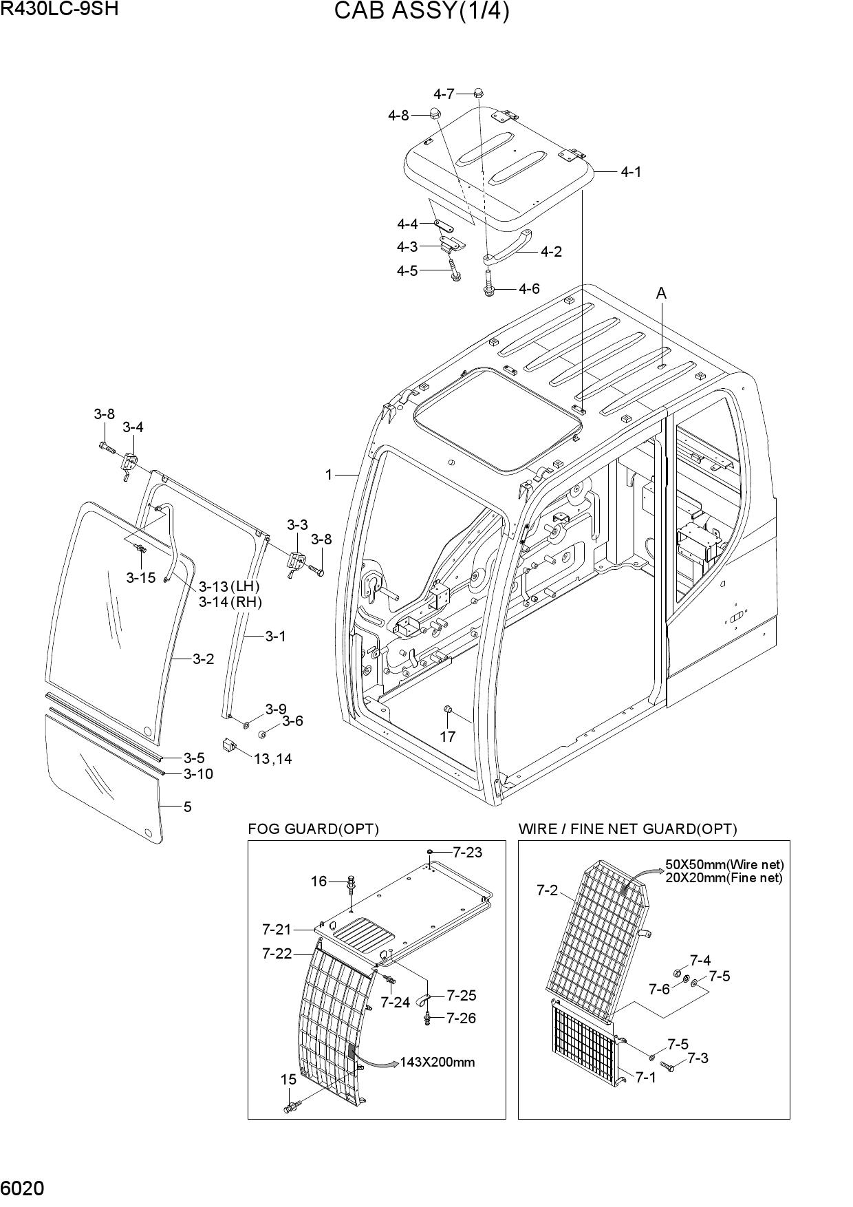 CAB ASSY(1/4)
