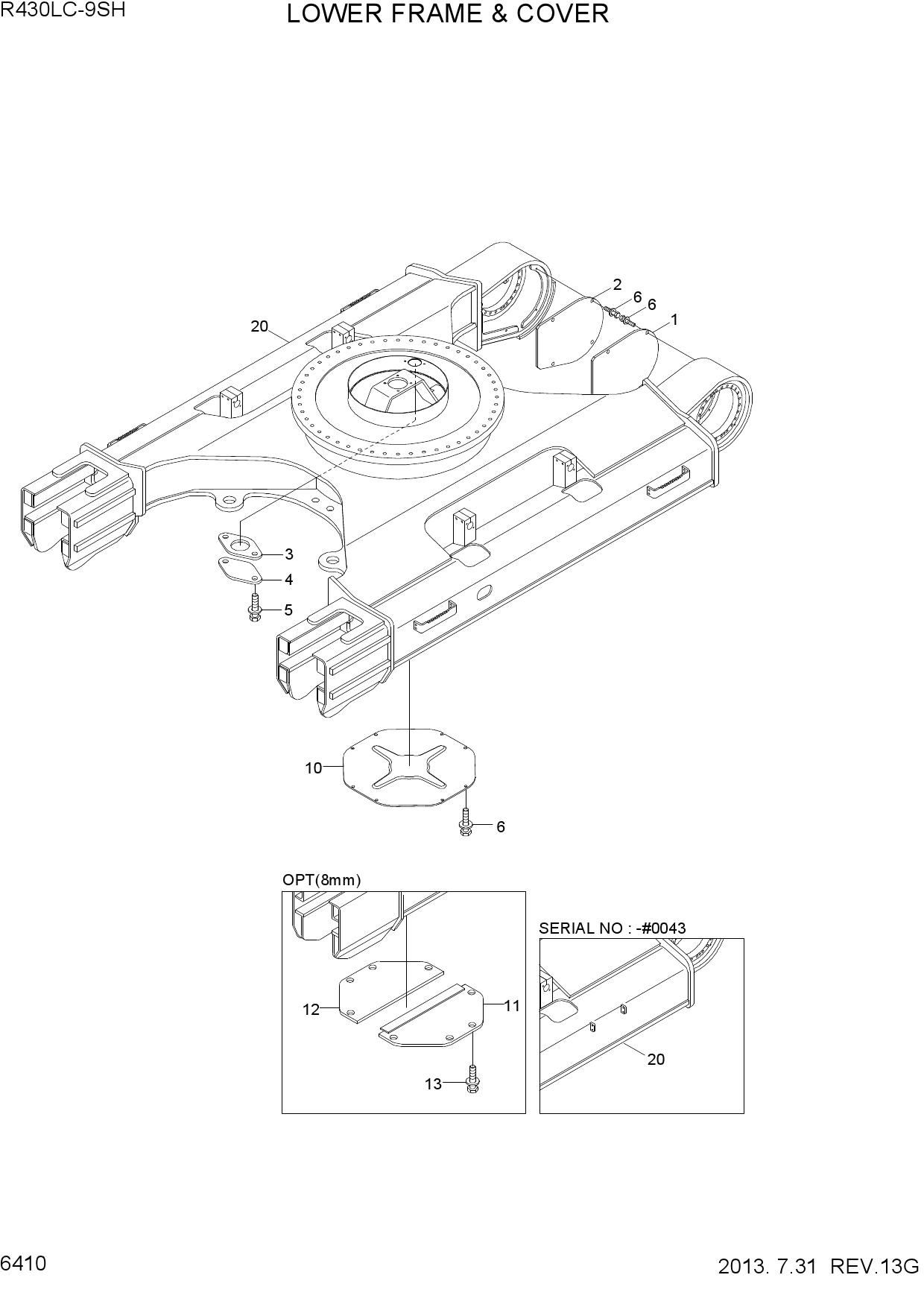 LOWER FRAME & COVER