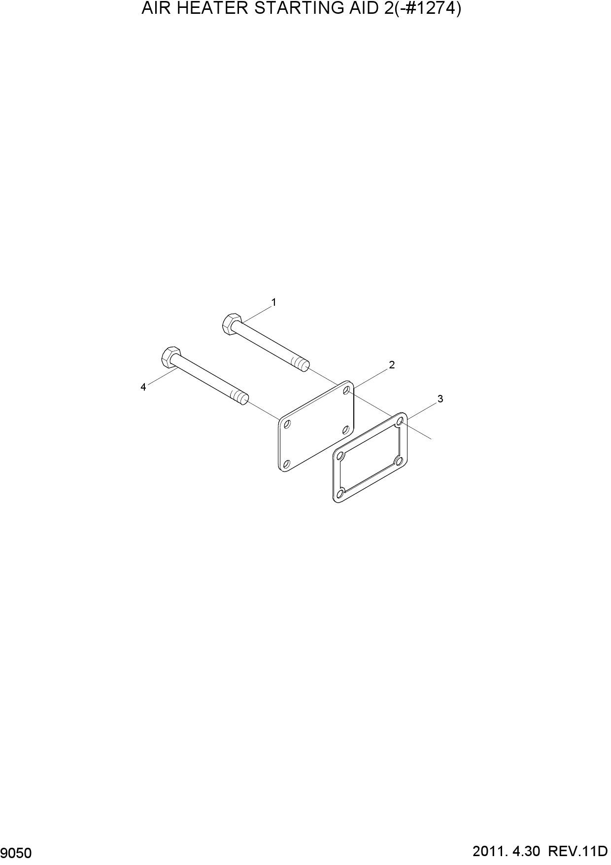 AIR HEATER STARTING AID 2(-#1274)