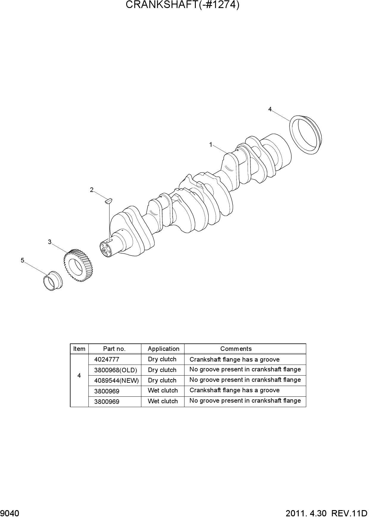 CRANKSHAFT(-#1274)