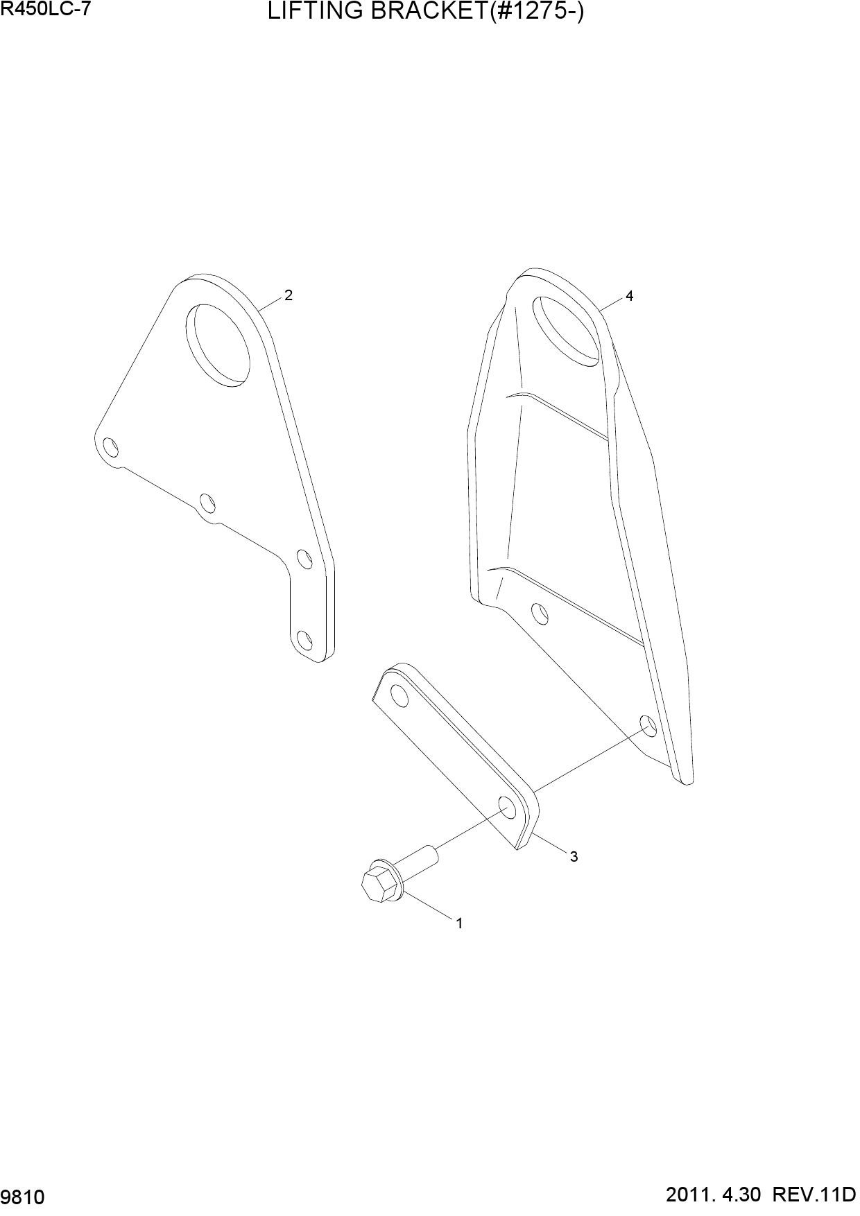LIFTING BRACKET(#1275-)