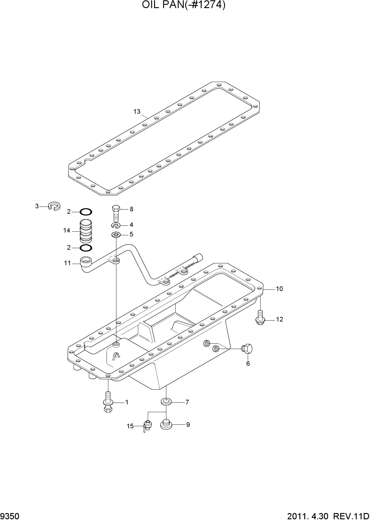 OIL PAN(-#1274)