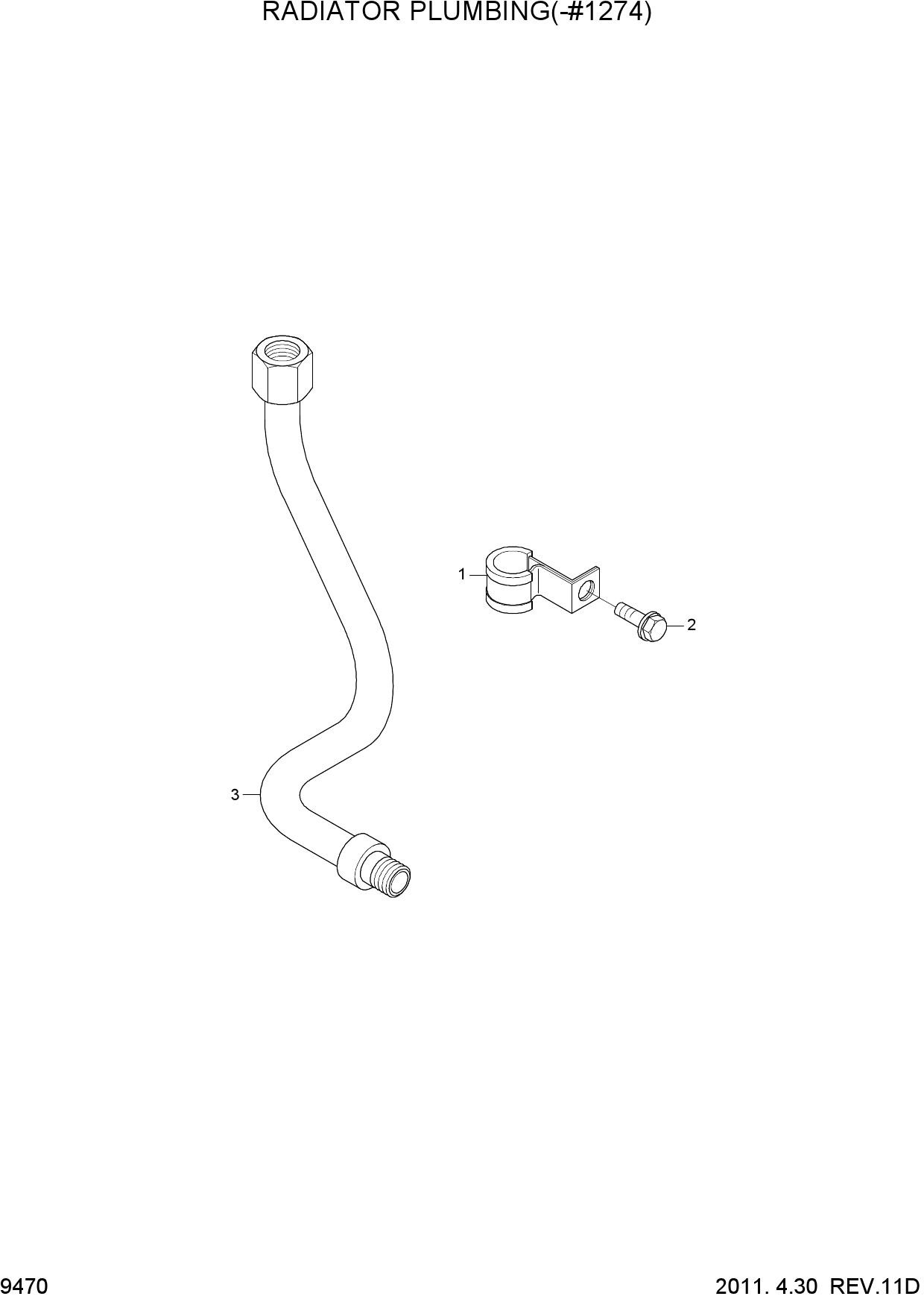 RADIATOR PLUMBING(-#1274)