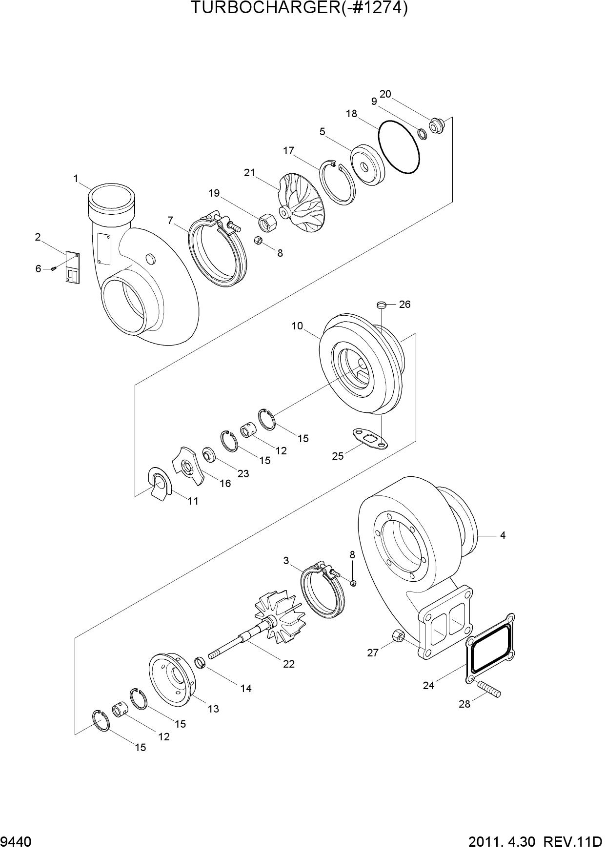 TURBOCHARGER(-#1274)