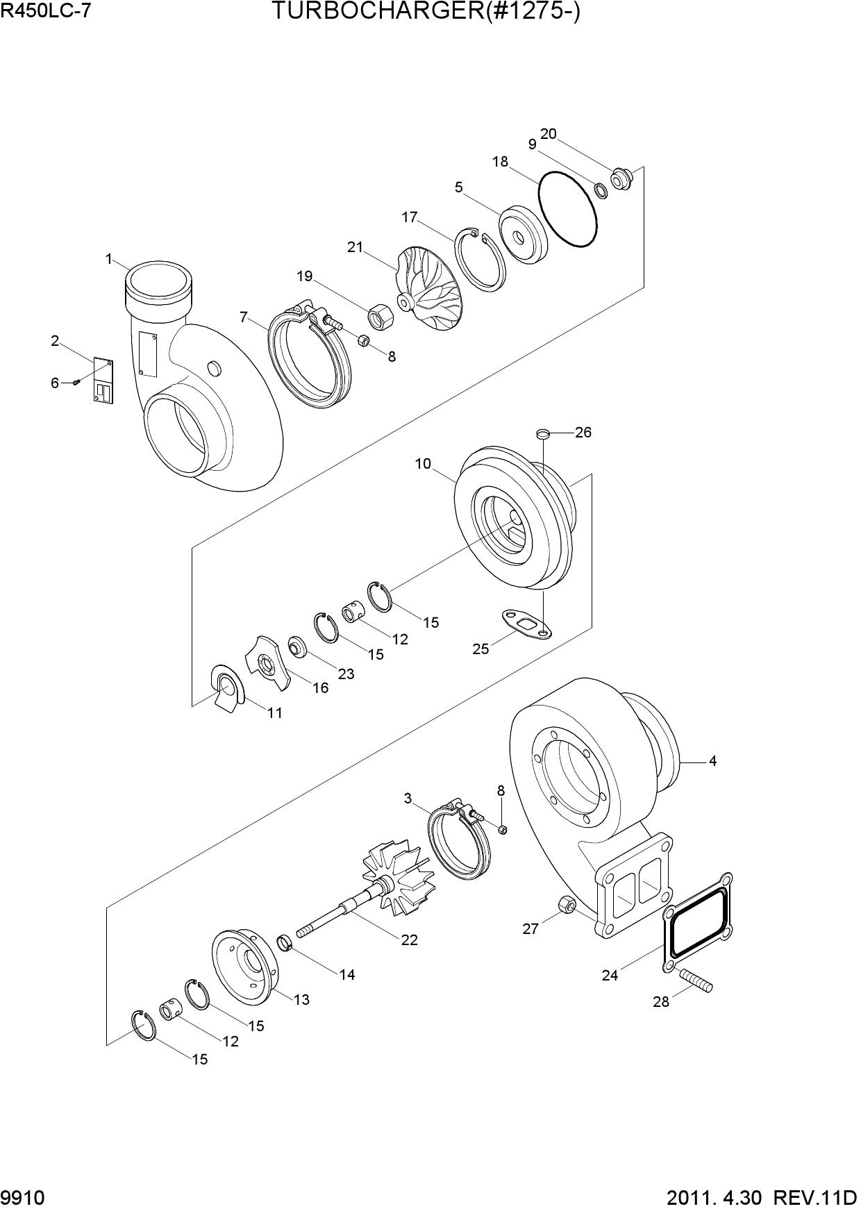 TURBOCHARGER(#1275-)