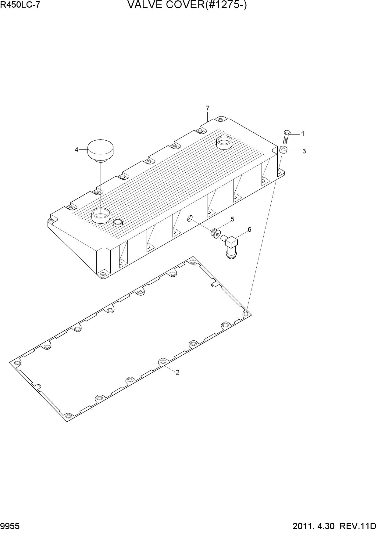 VALVE COVER(#1275-)