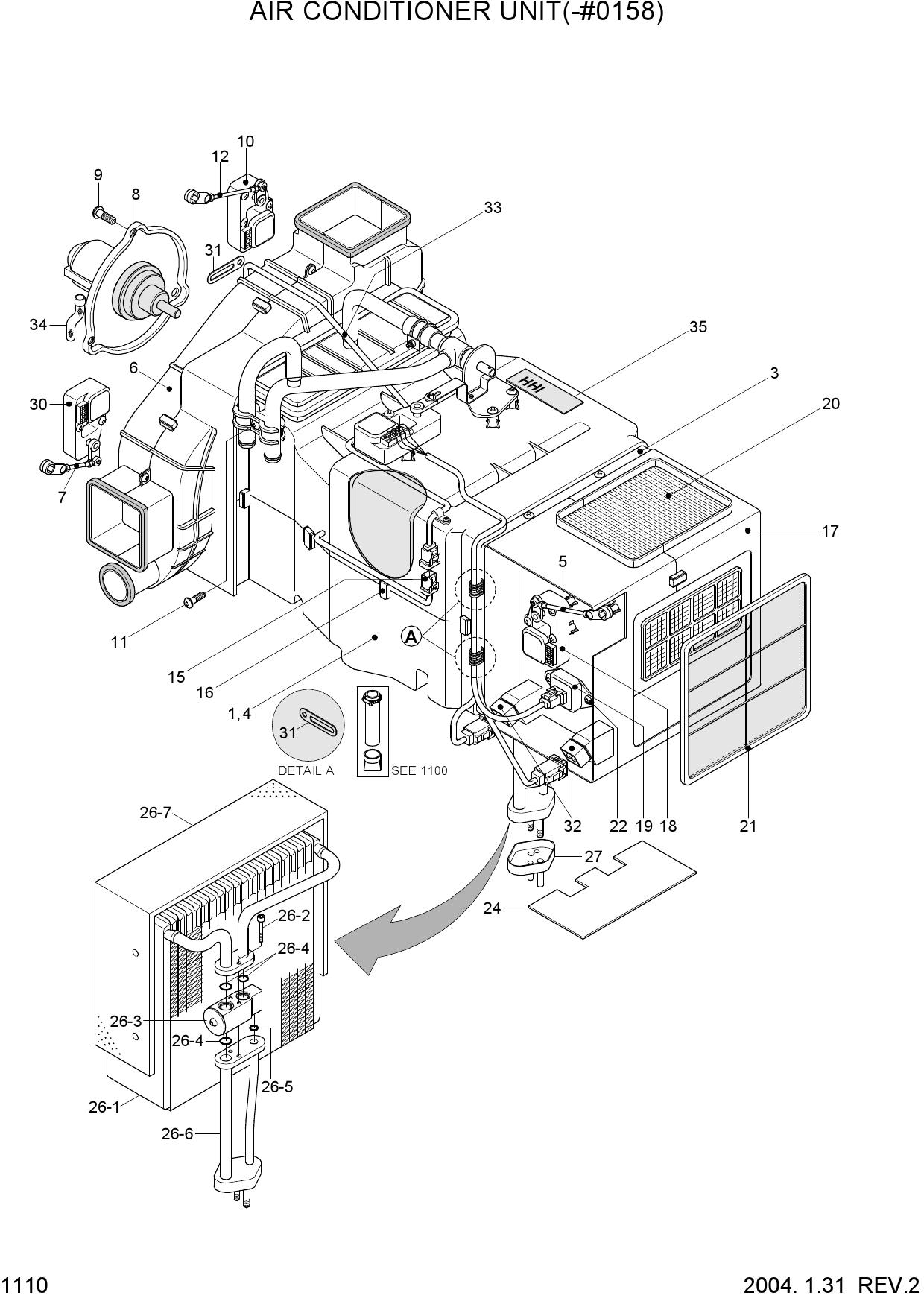 AIR CONDITIONER UNIT(-#1028)