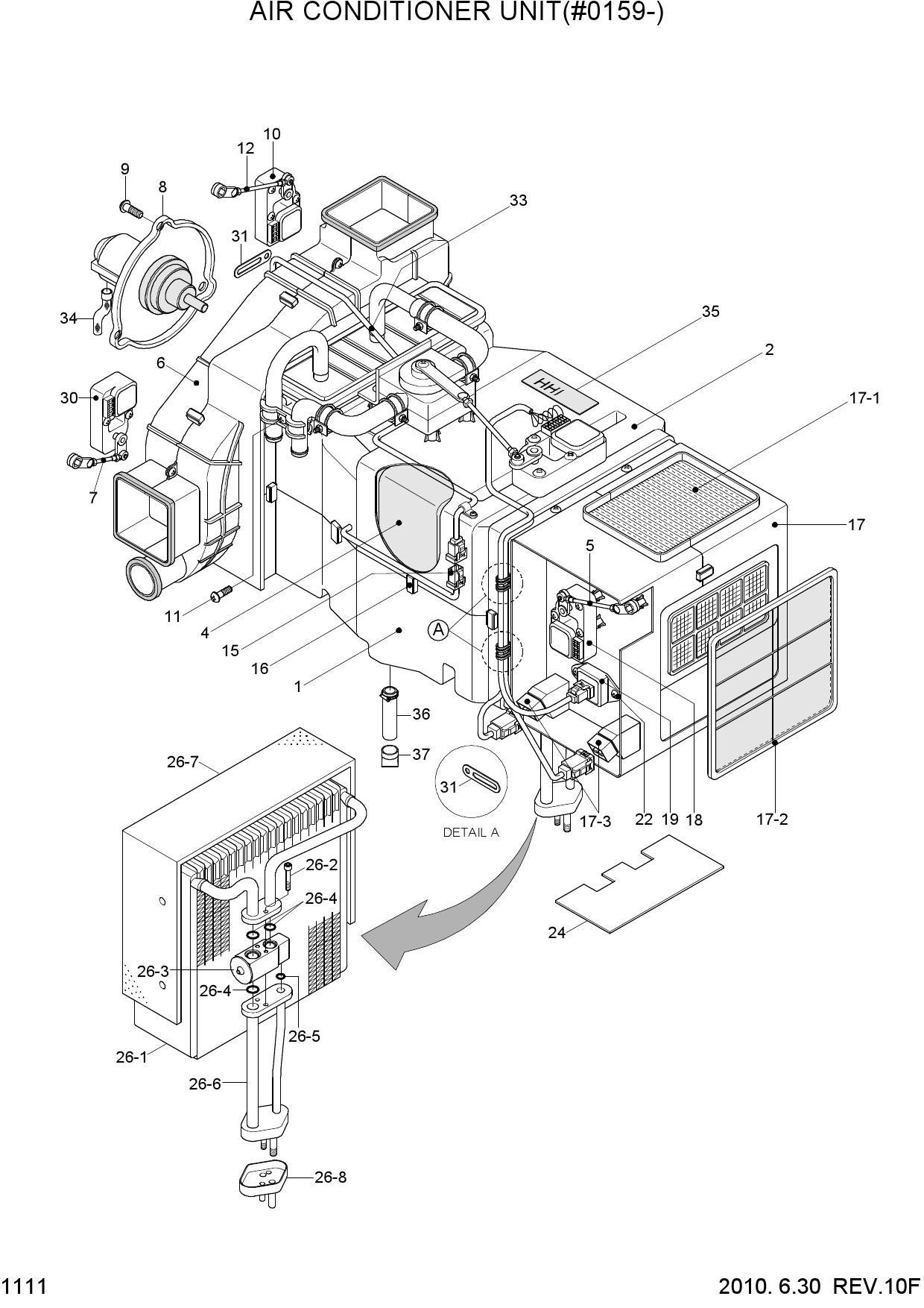 AIR CONDITIONER UNIT(#1029-)