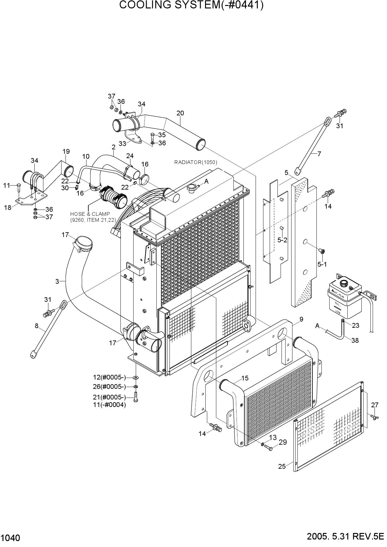 COOLING SYSTEM(-#0441)