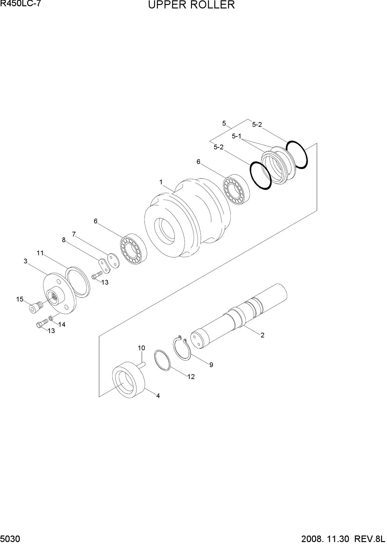 UPPER ROLLER