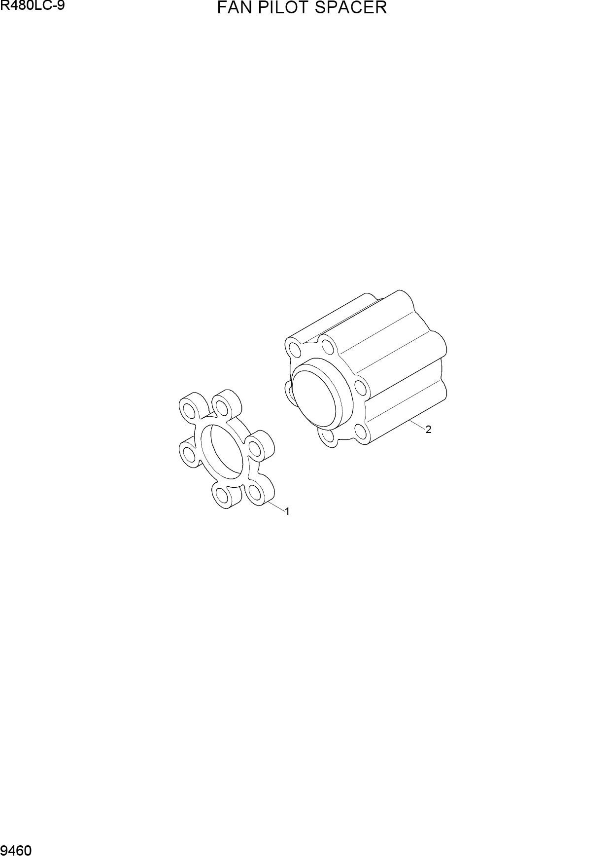 FAN PILOT SPACER