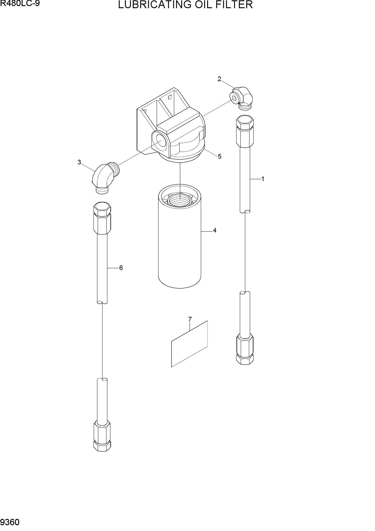 LUBRICATING OIL FILTER