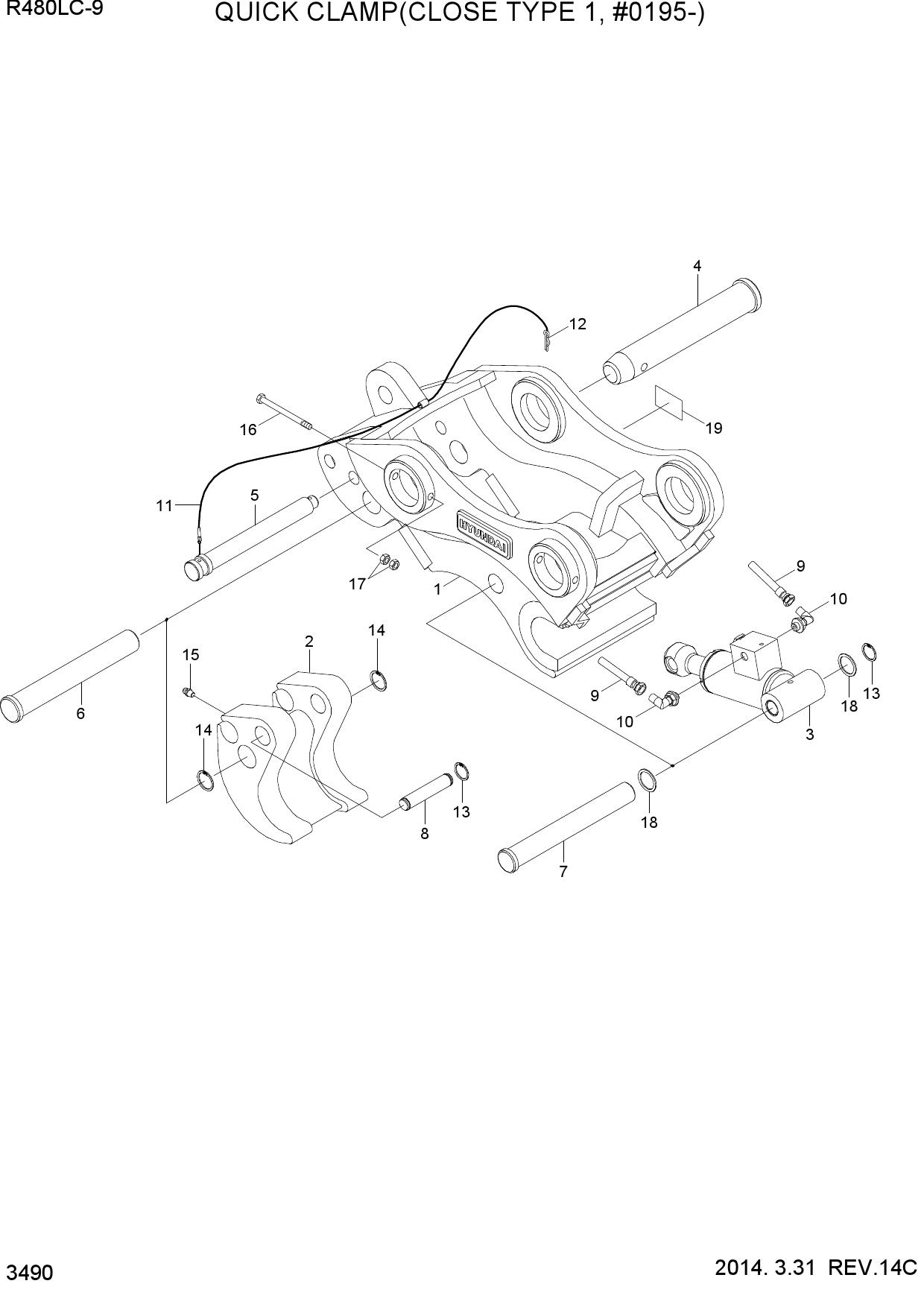 QUICK CLAMP(CLOSE TYPE 1, #0195-)