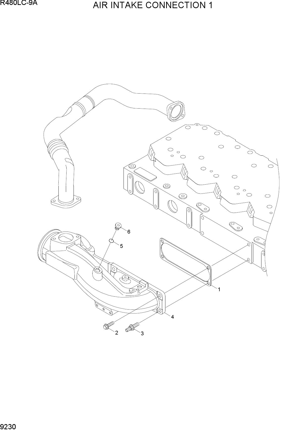 AIR INTAKE CONNECTION 1