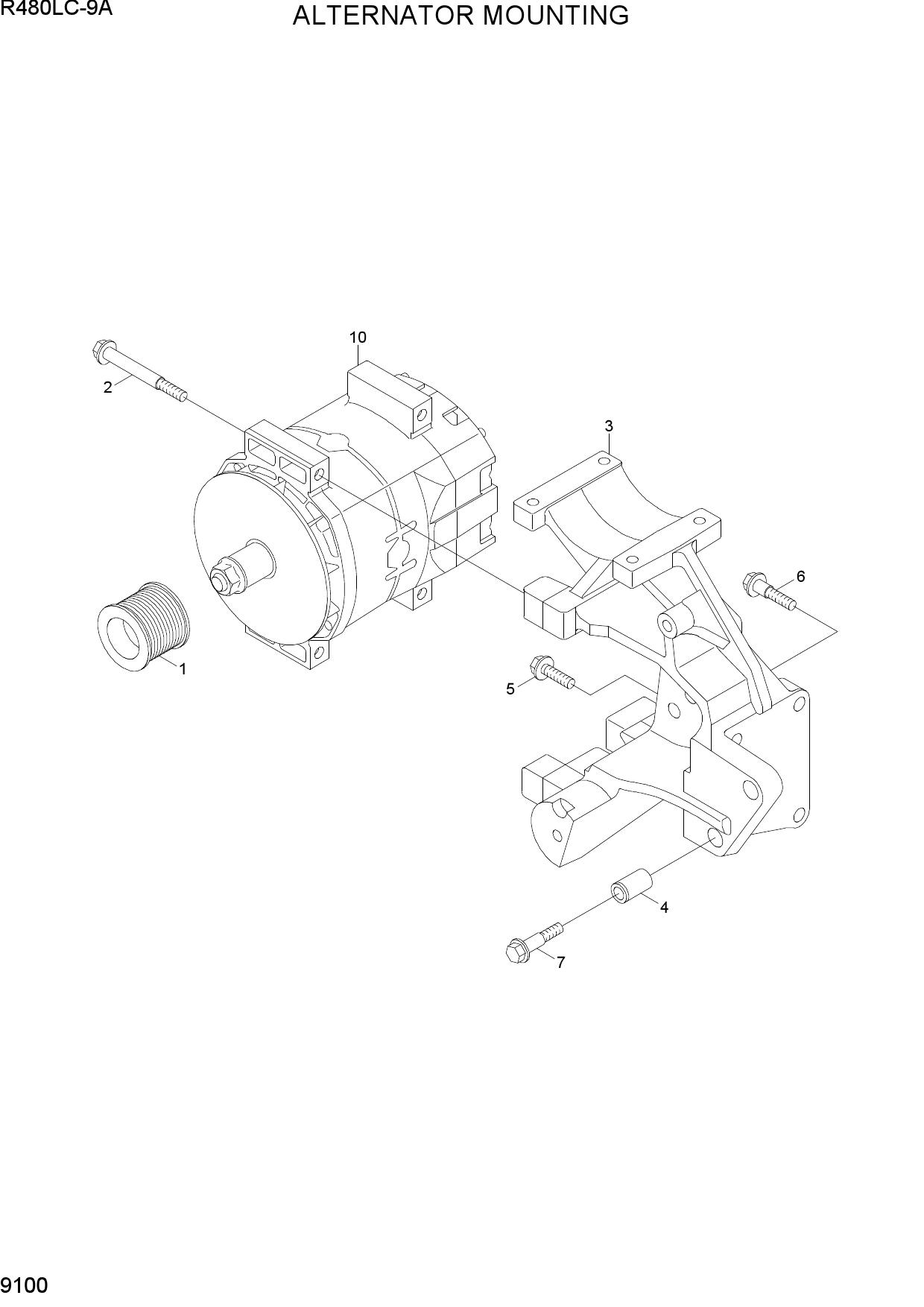 ALTERNATOR MOUNTING