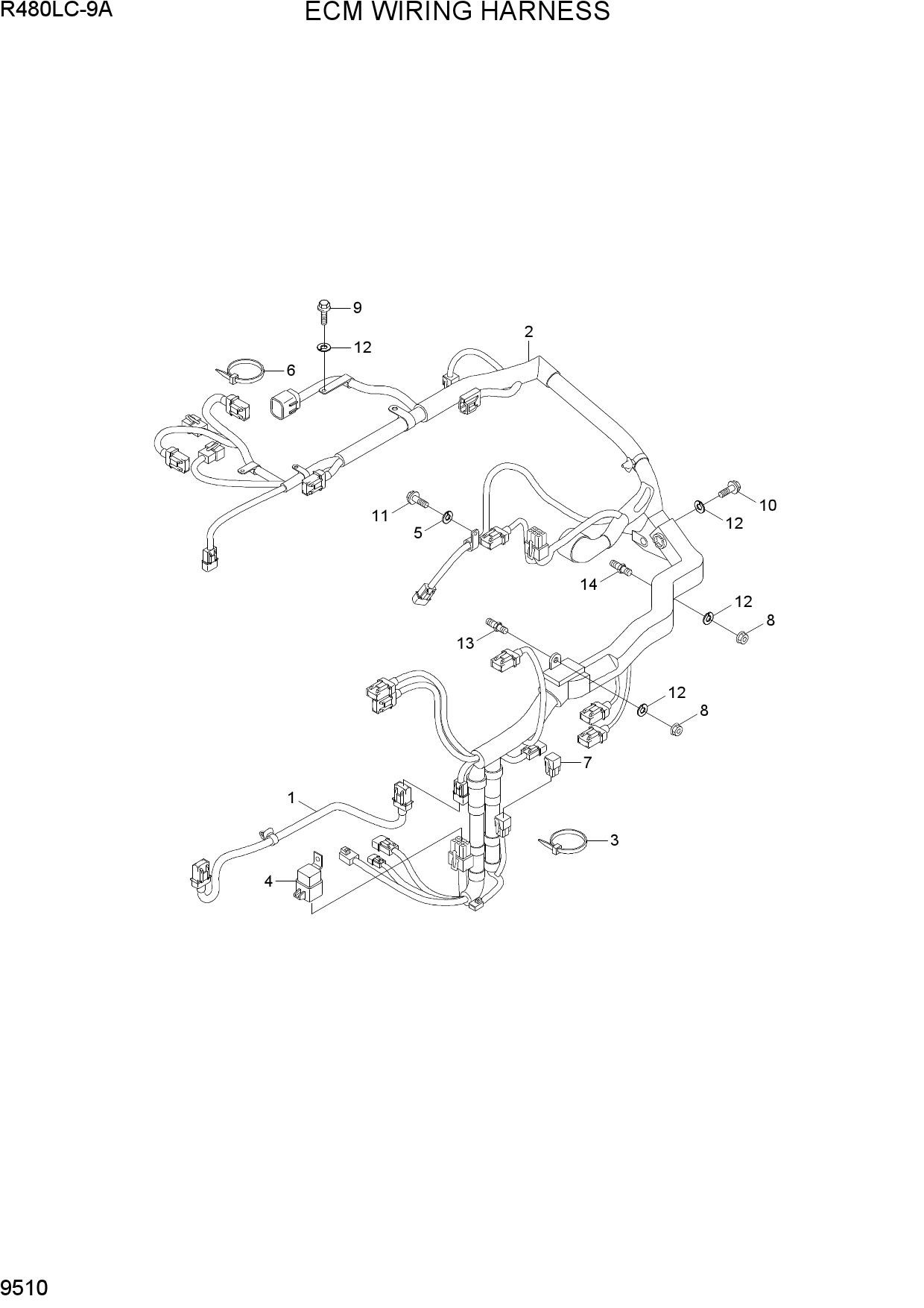ECM WIRING HARNESS