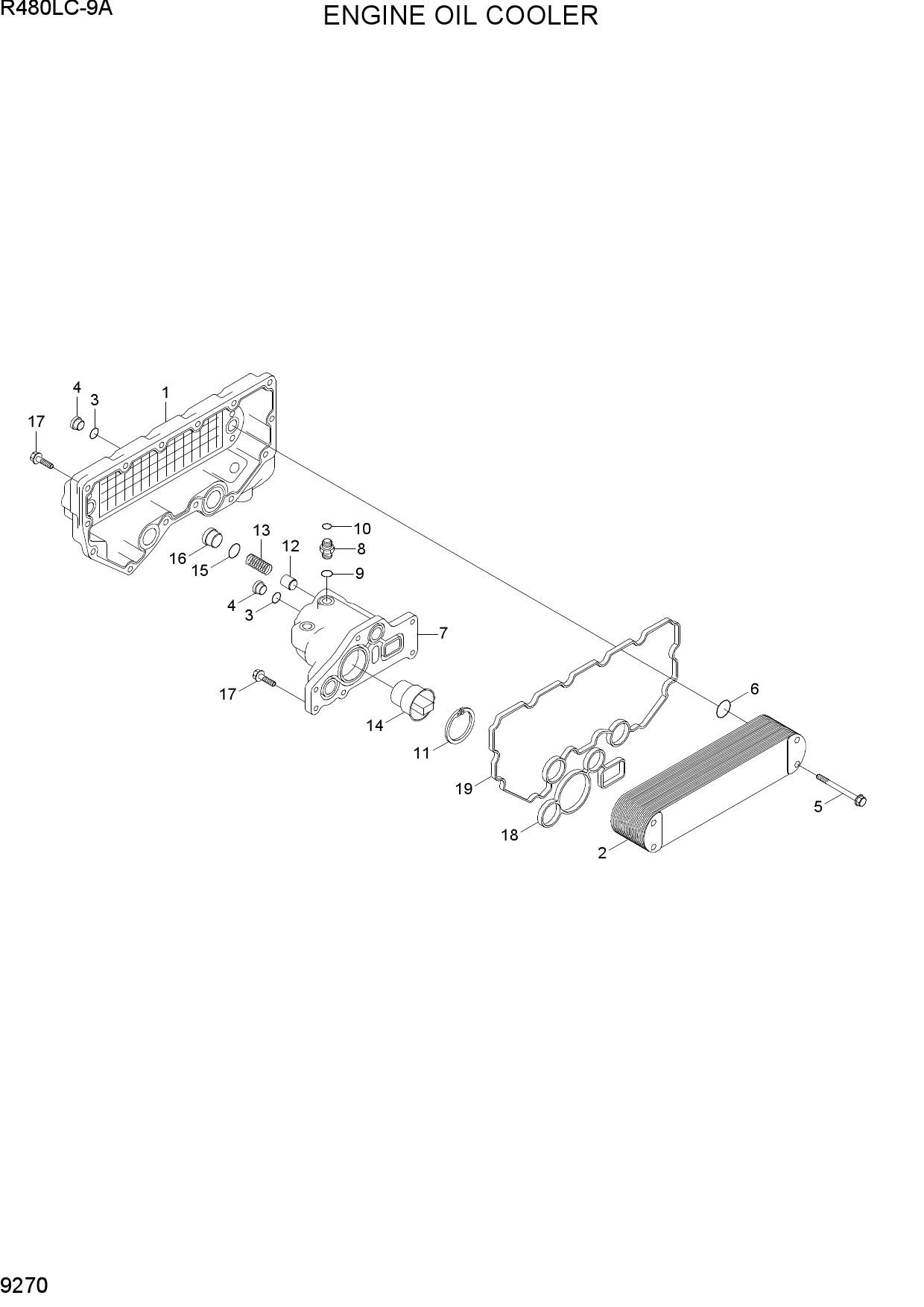 ENGINE OIL COOLER