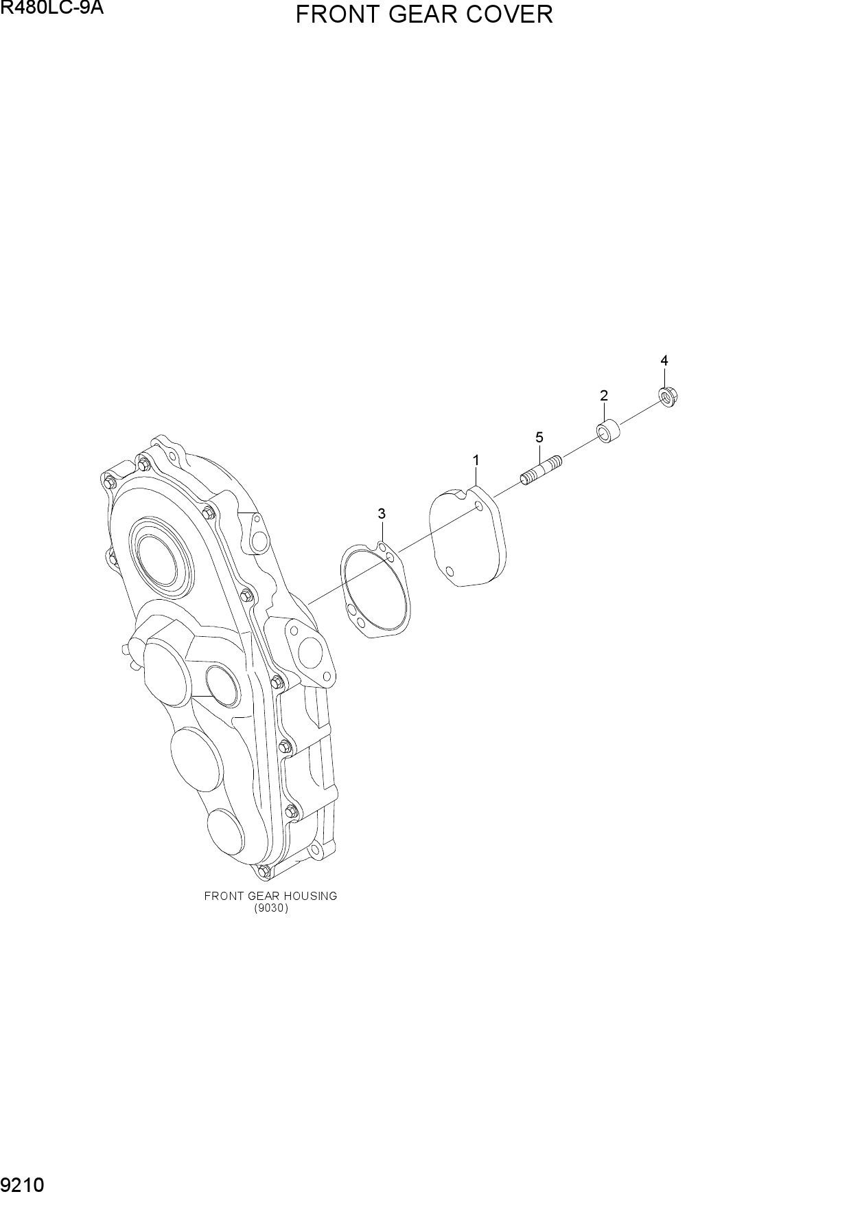FRONT GEAR COVER