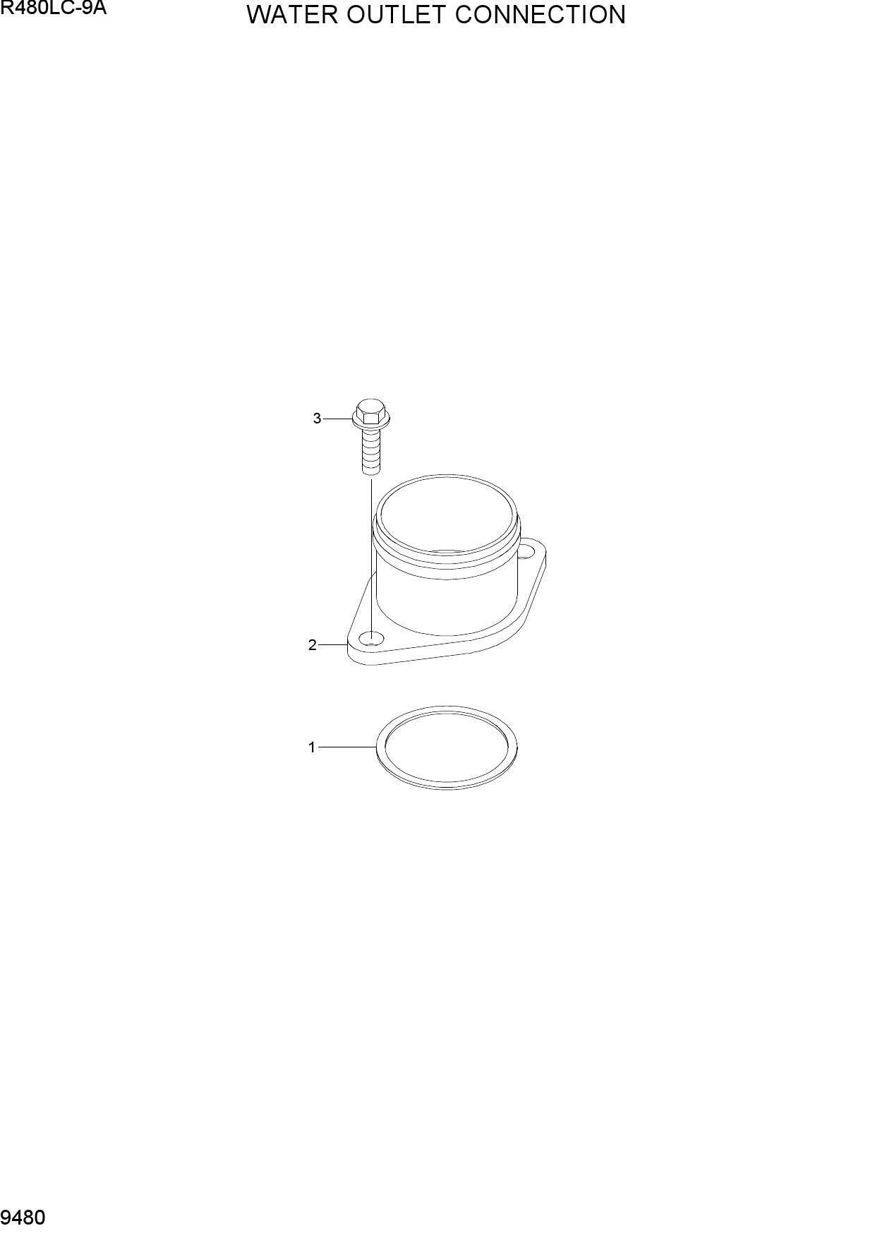 WATER OUTLET CONNECTION
