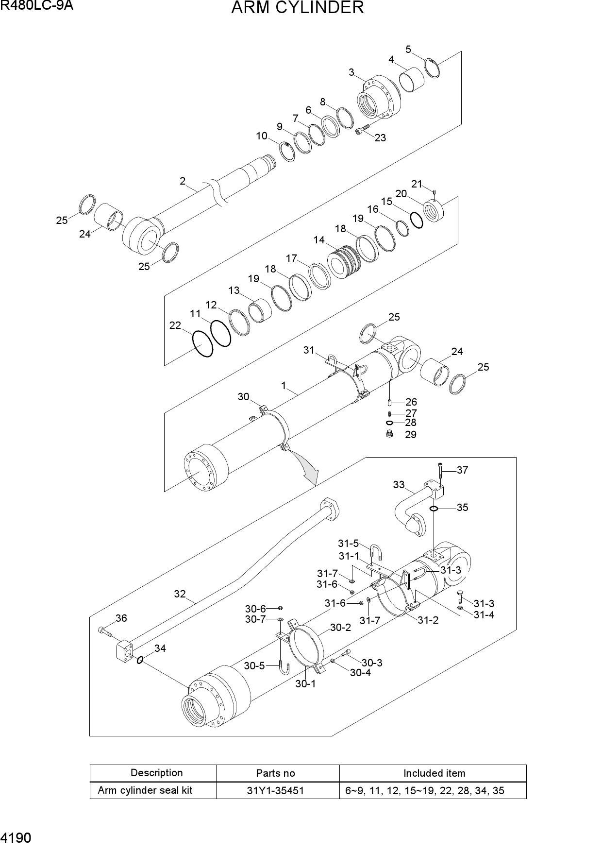 ARM CYLINDER