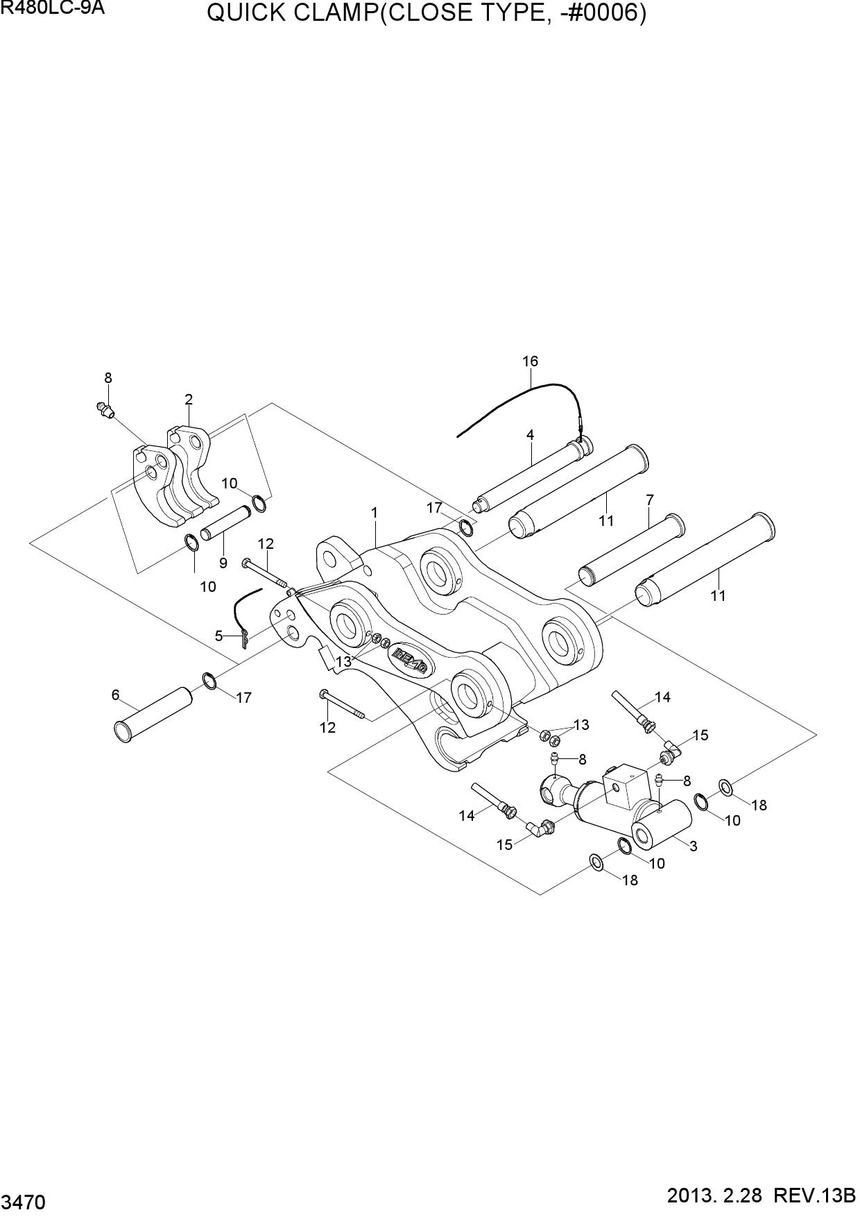 QUICK CLAMP(CLOSE TYPE, -#0006)