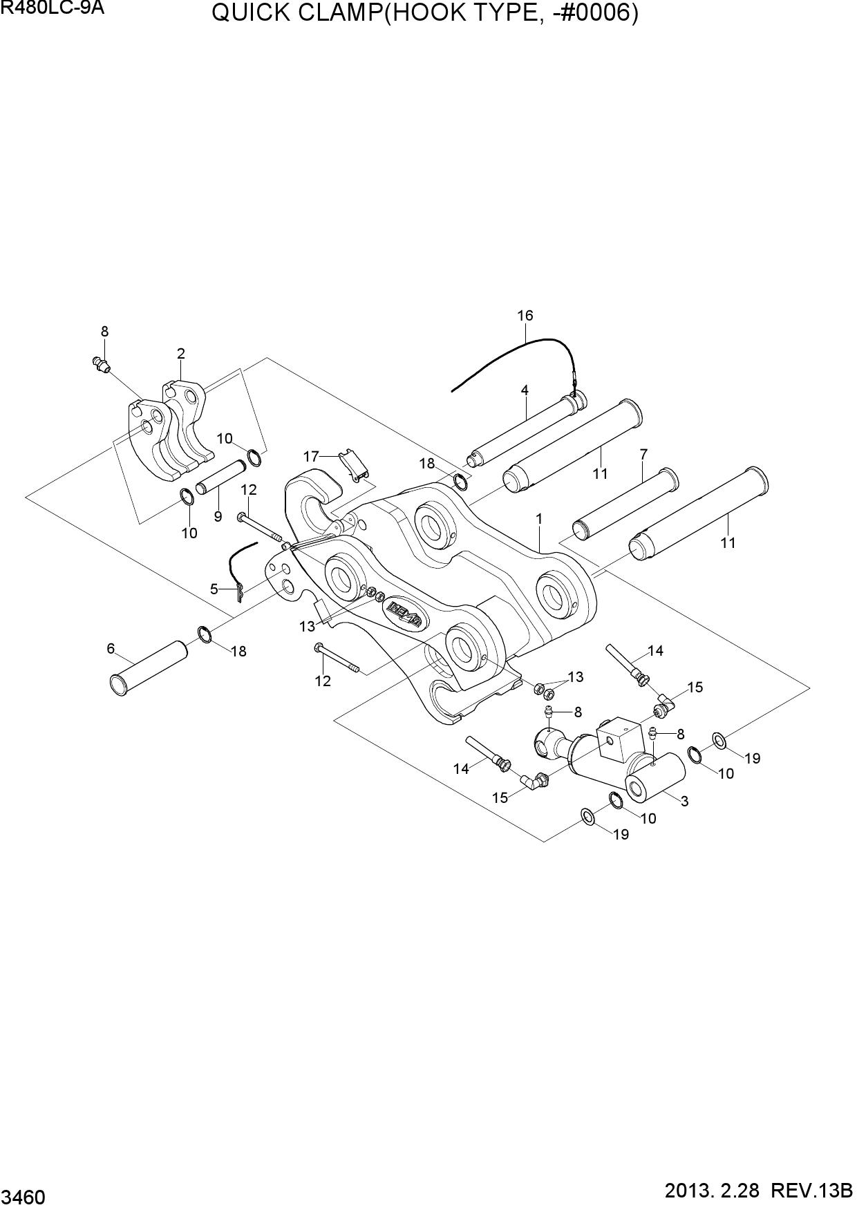 QUICK CLAMP(HOOK TYPE, -#0006)