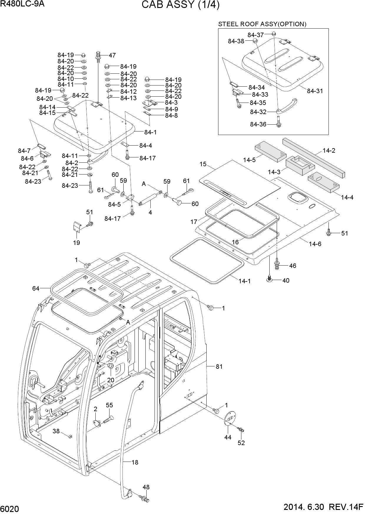 CAB ASSY(1/4)