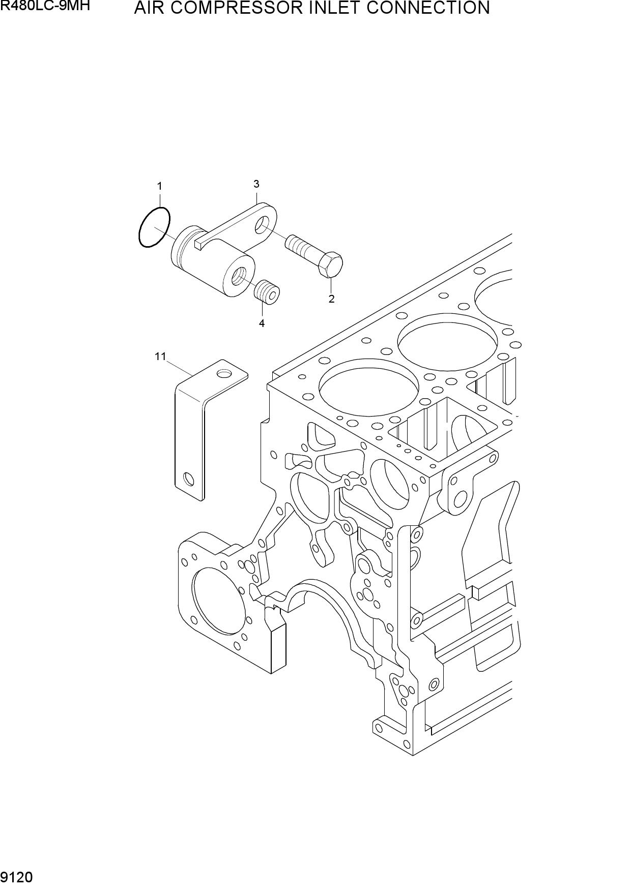 AIR COMPRESSOR INLET CONNECTION