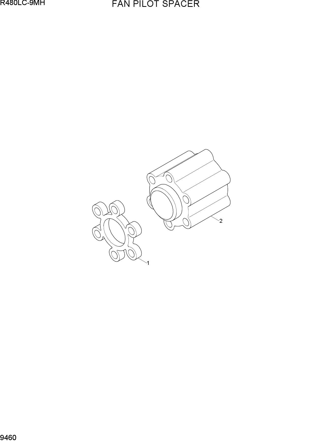 FAN PILOT SPACER