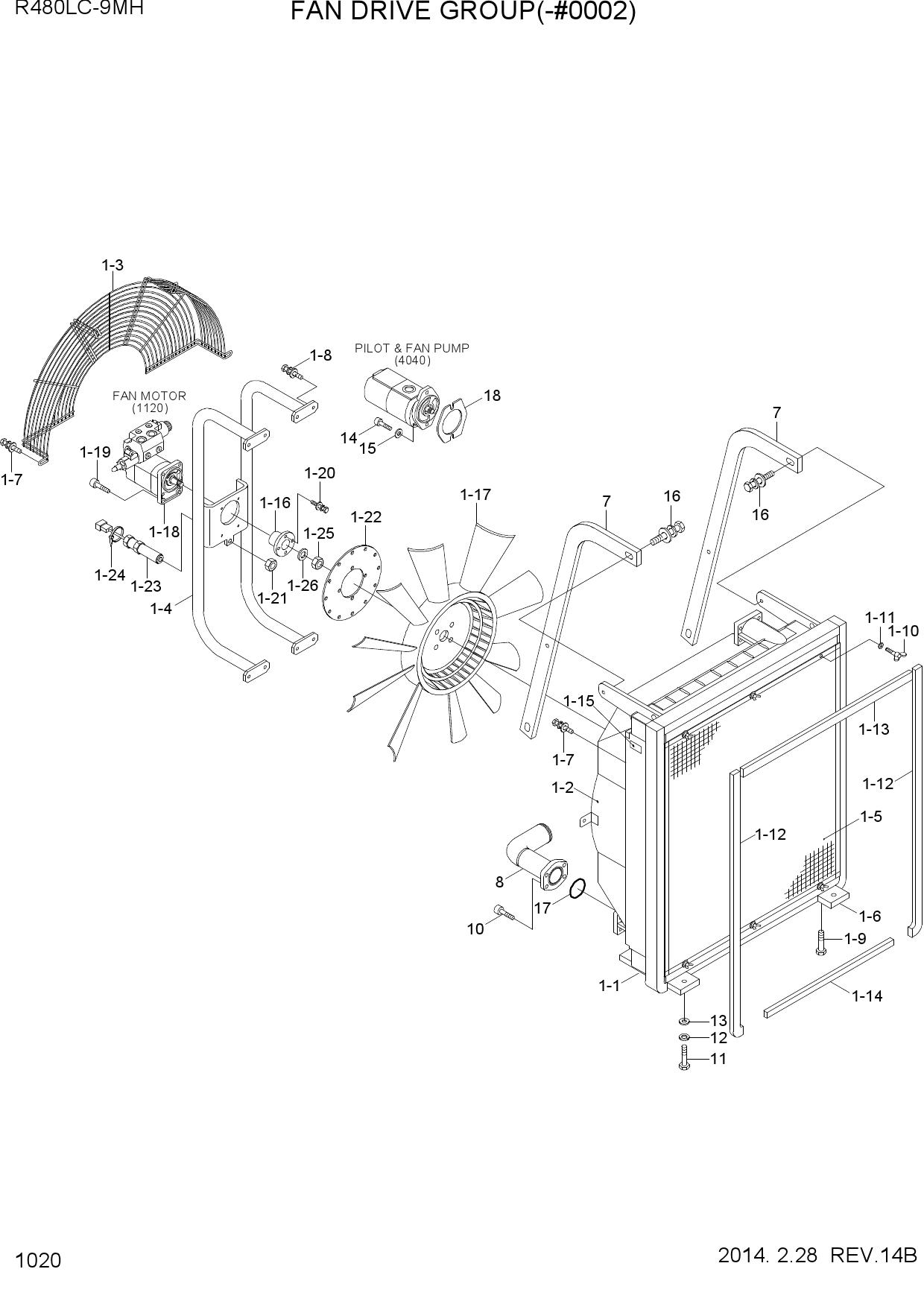 FAN DRIVE SYSTEM(-#0002)