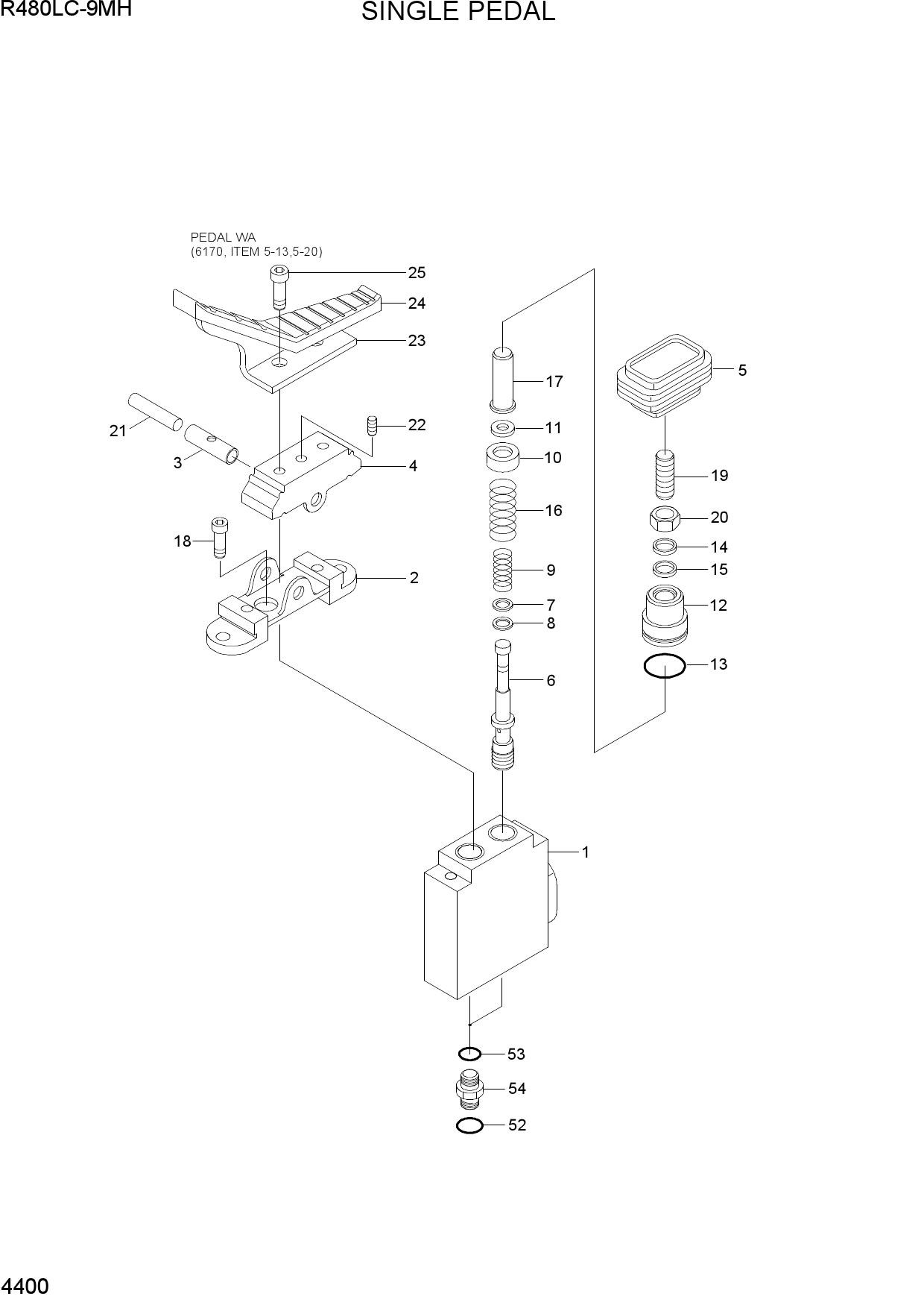 SINGLE PEDAL