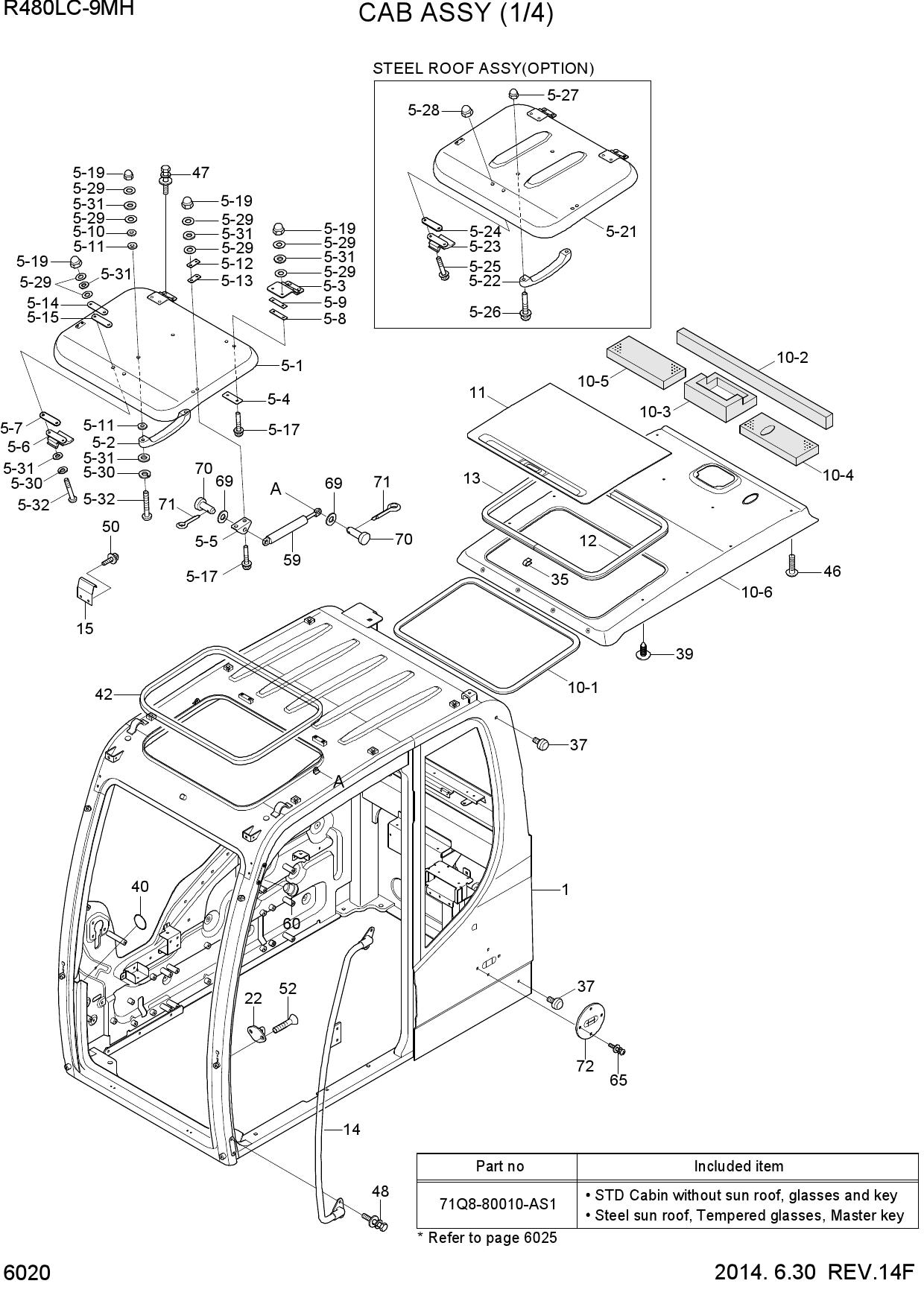 CAB ASSY(1/4)