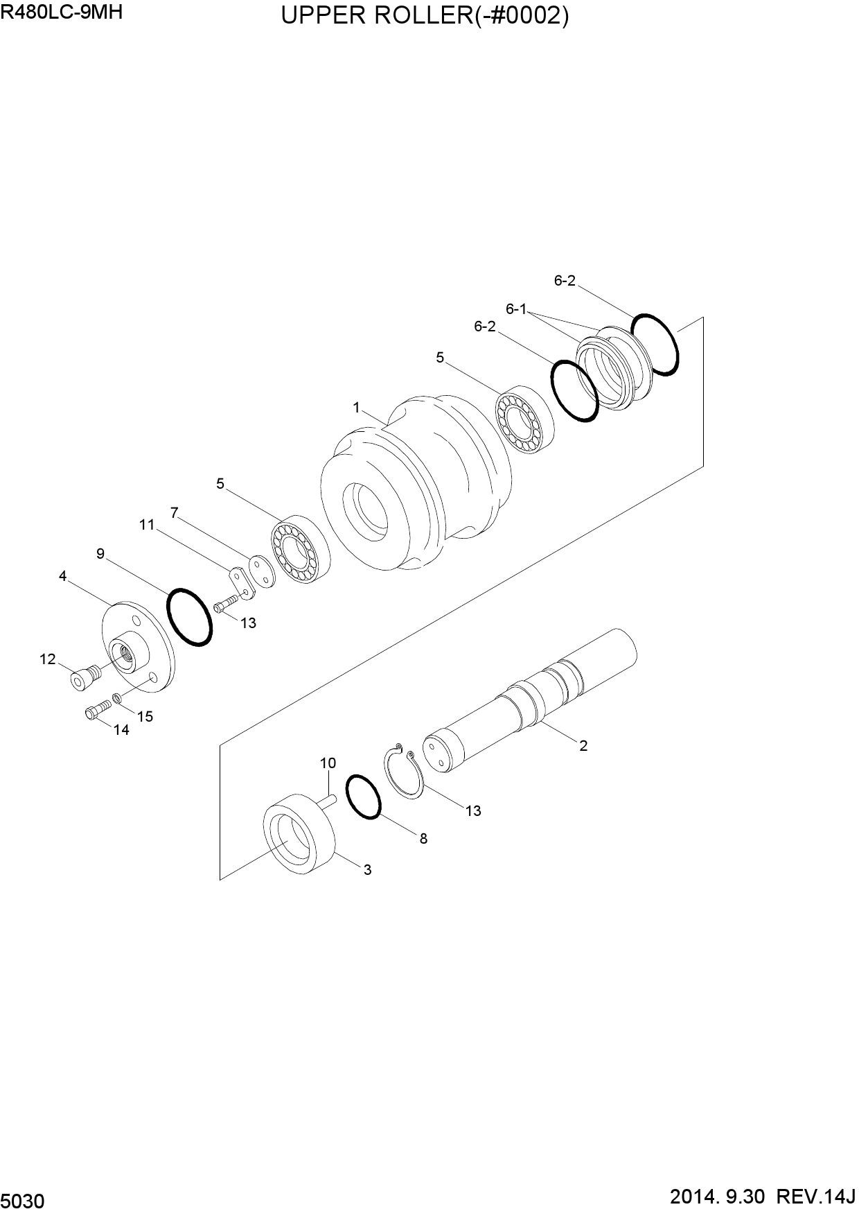UPPER ROLLER(-#0002)