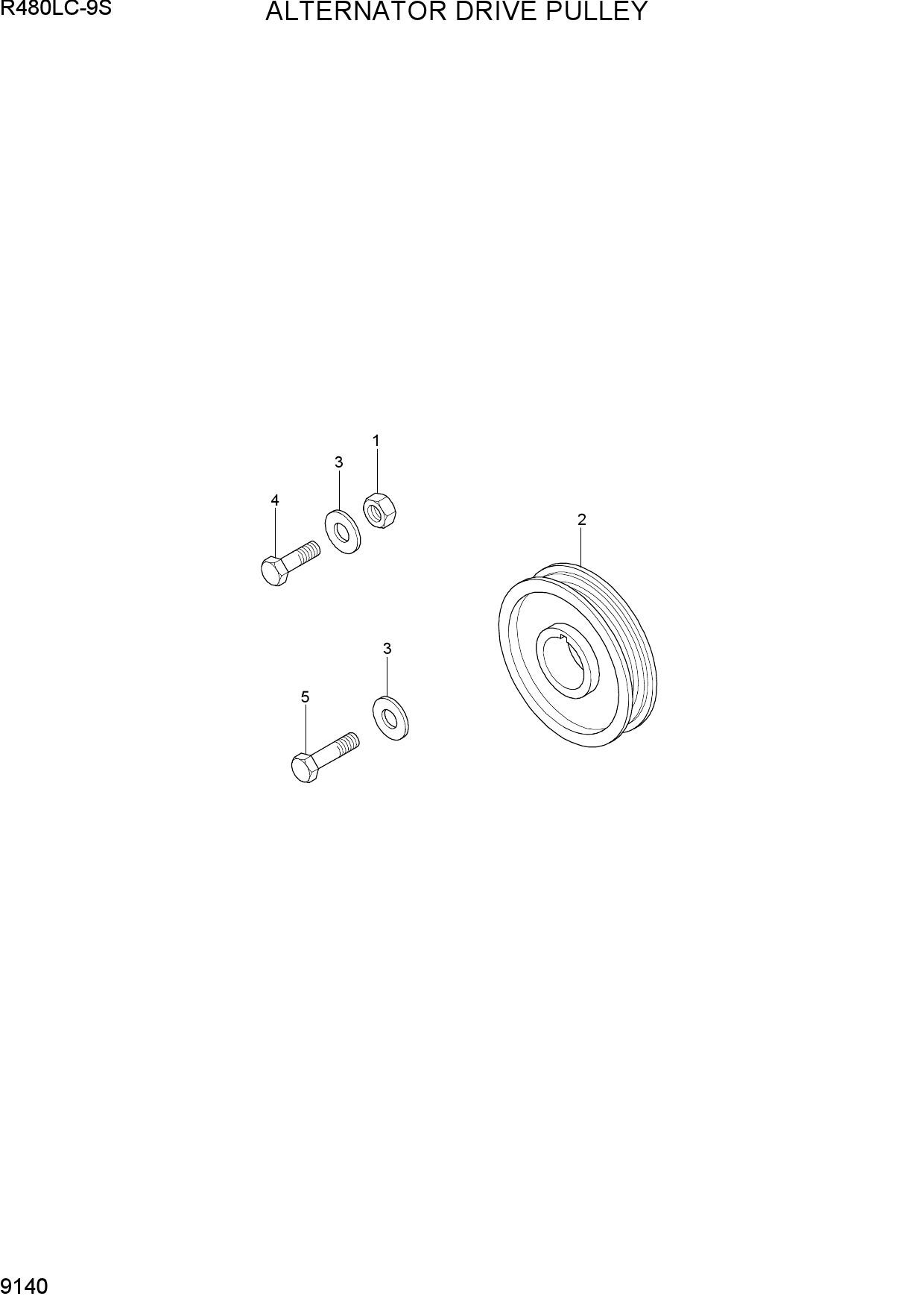 ALTERNATOR DRIVE PULLEY