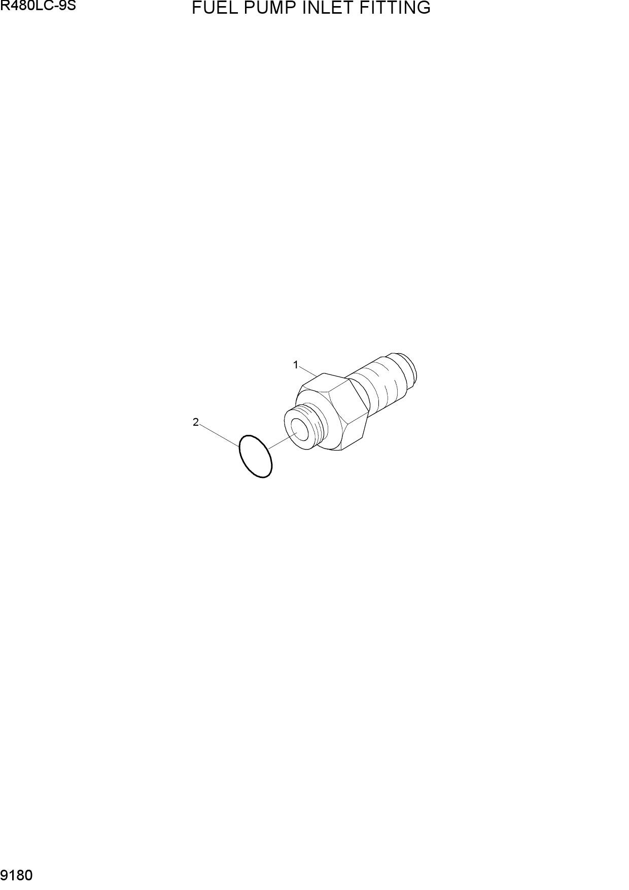 FUEL PUMP INLET FITTING