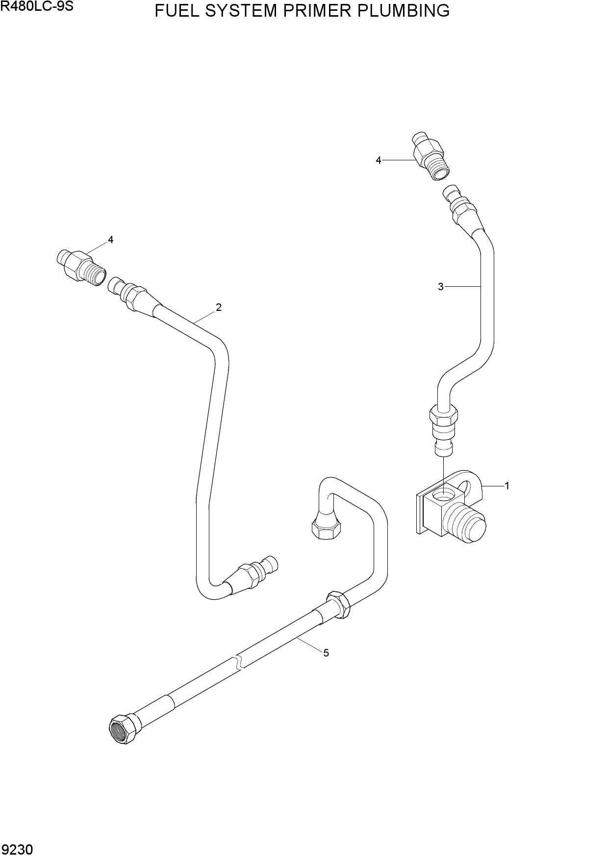FUEL SYSTEM PRIMER PLUMBING