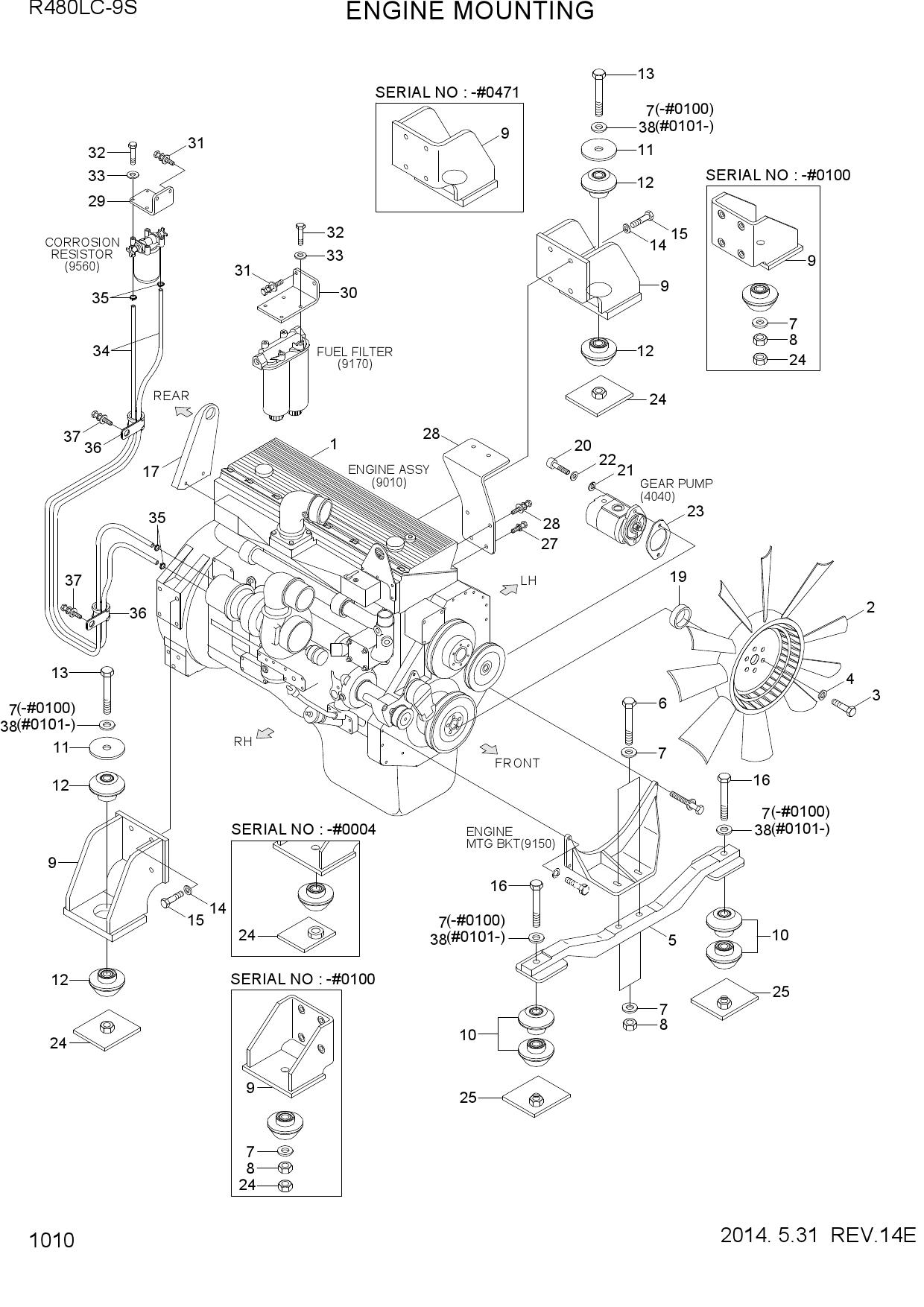 ENGINE MOUNTING