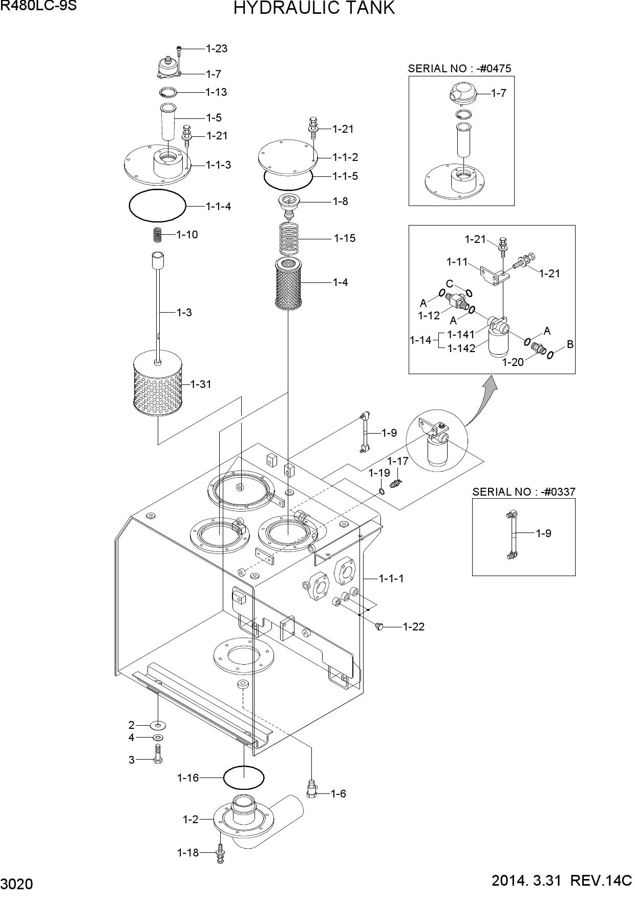 HYDRAULIC TANK