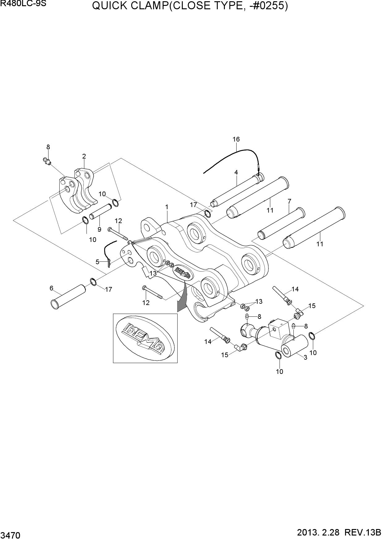QUICK CLAMP(CLOSE TYPE, -#0255)