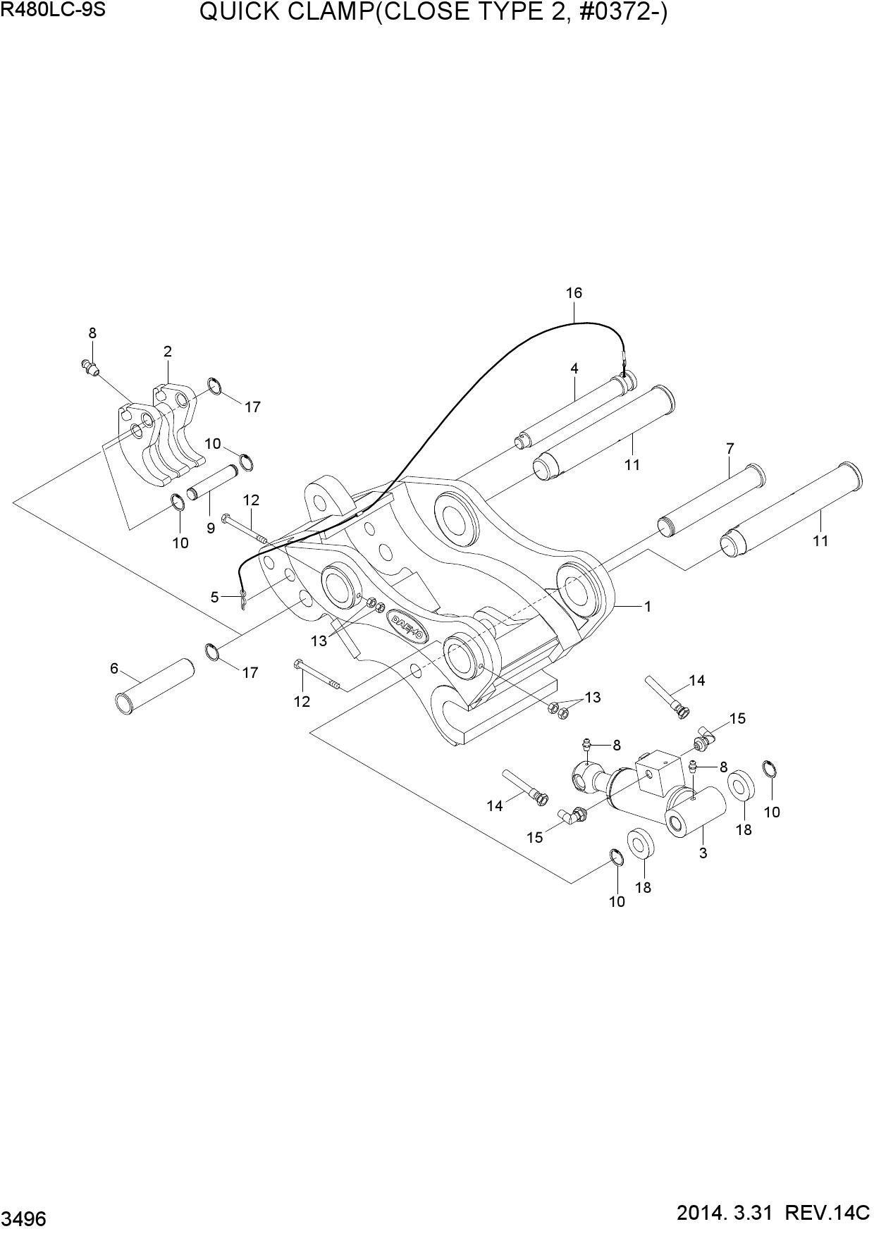 QUICK CLAMP(CLOSE TYPE 2, #0372-)