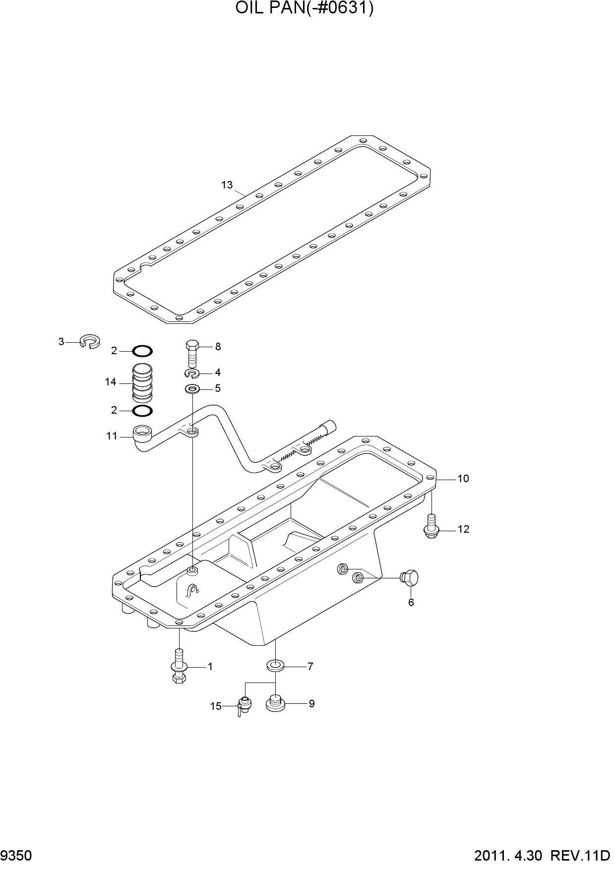 OIL PAN(-#0631)