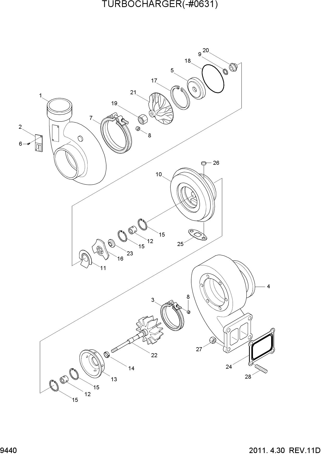 TURBOCHARGER(-#0631)