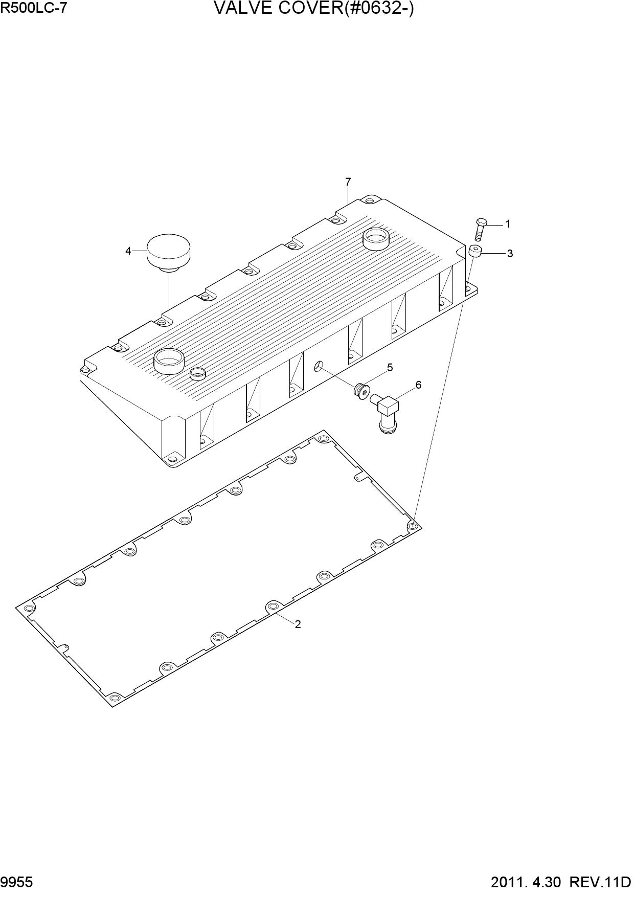 VALVE COVER(#0632-)