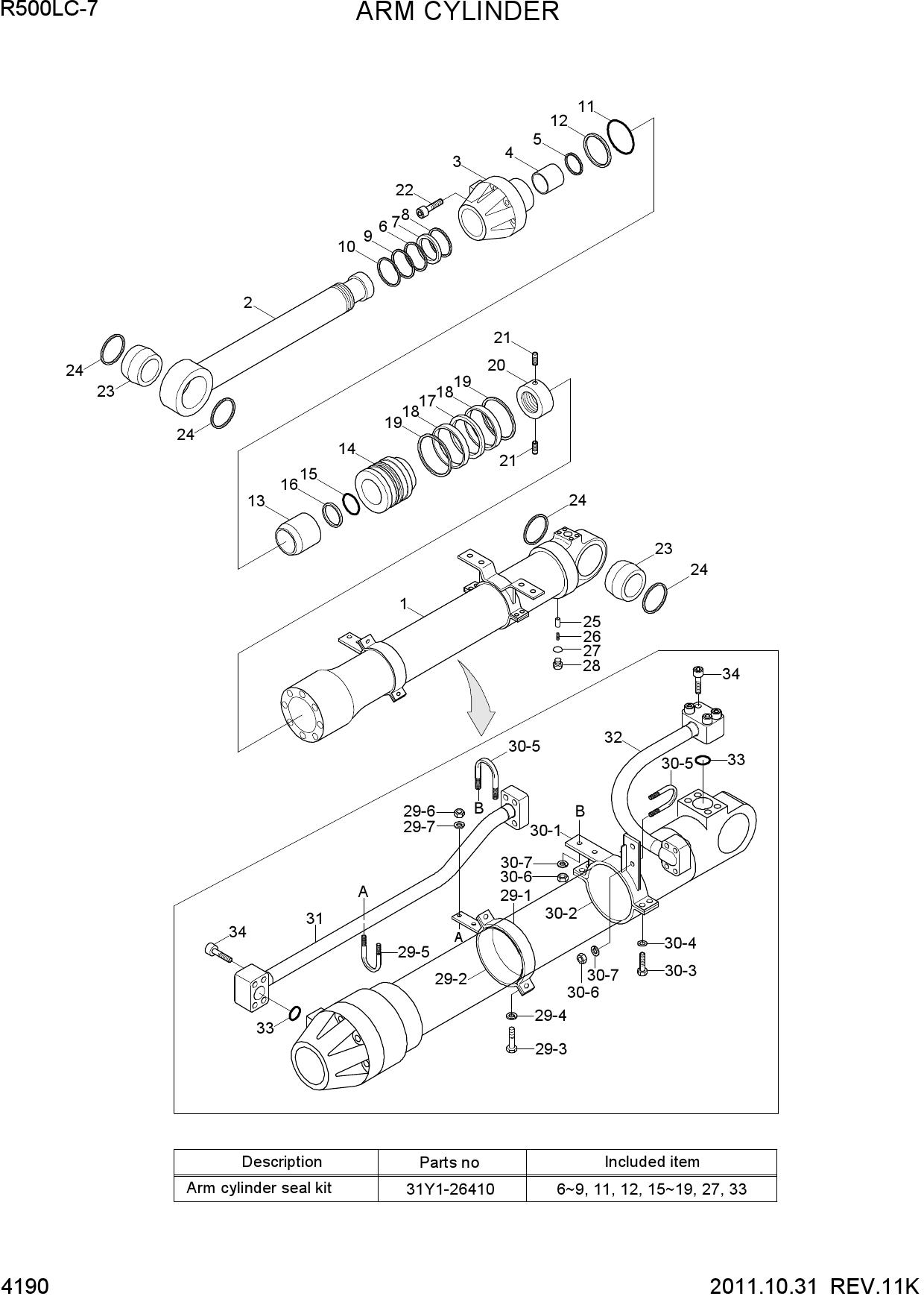 ARM CYLINDER