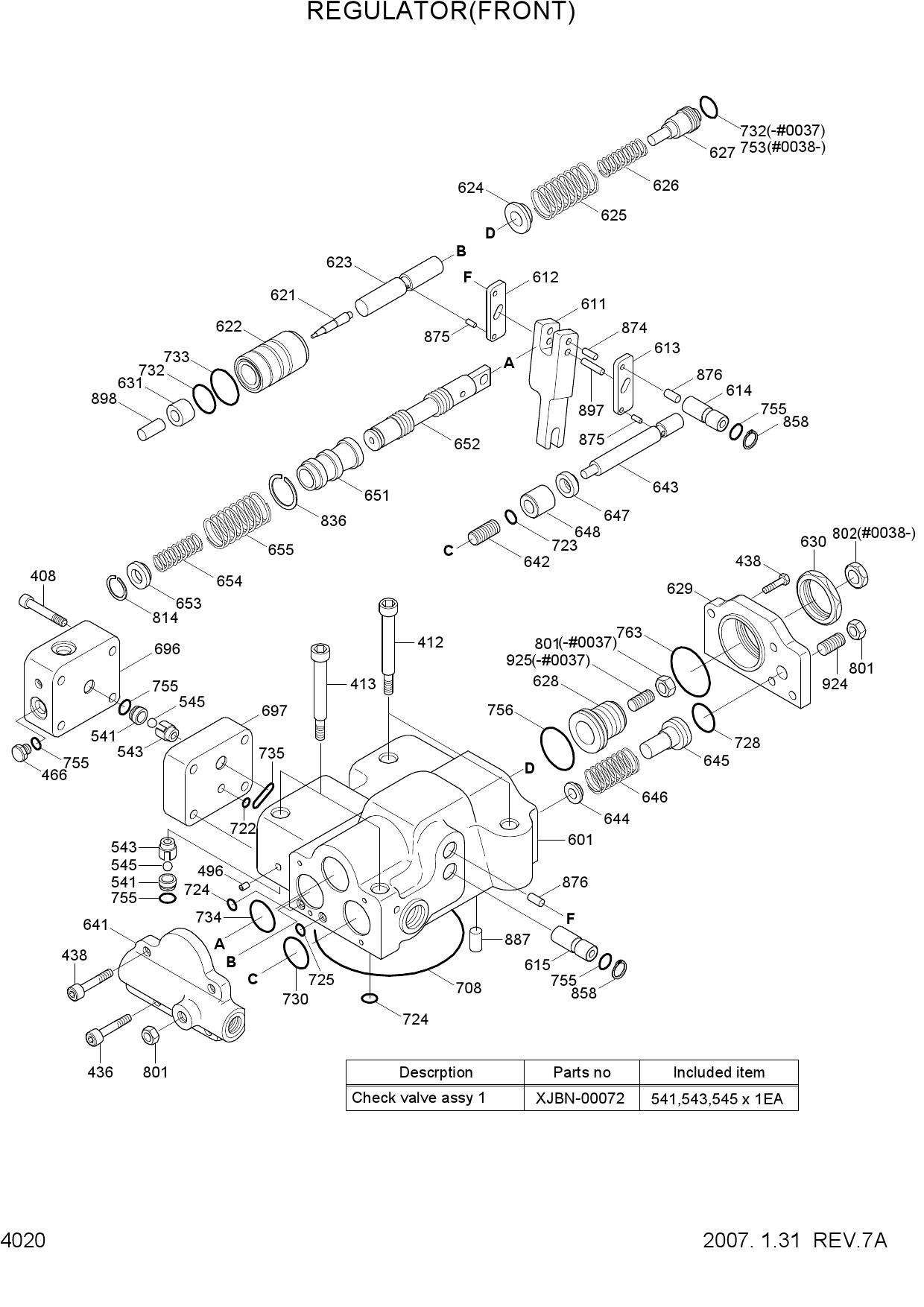 REGULATOR(FRONT)