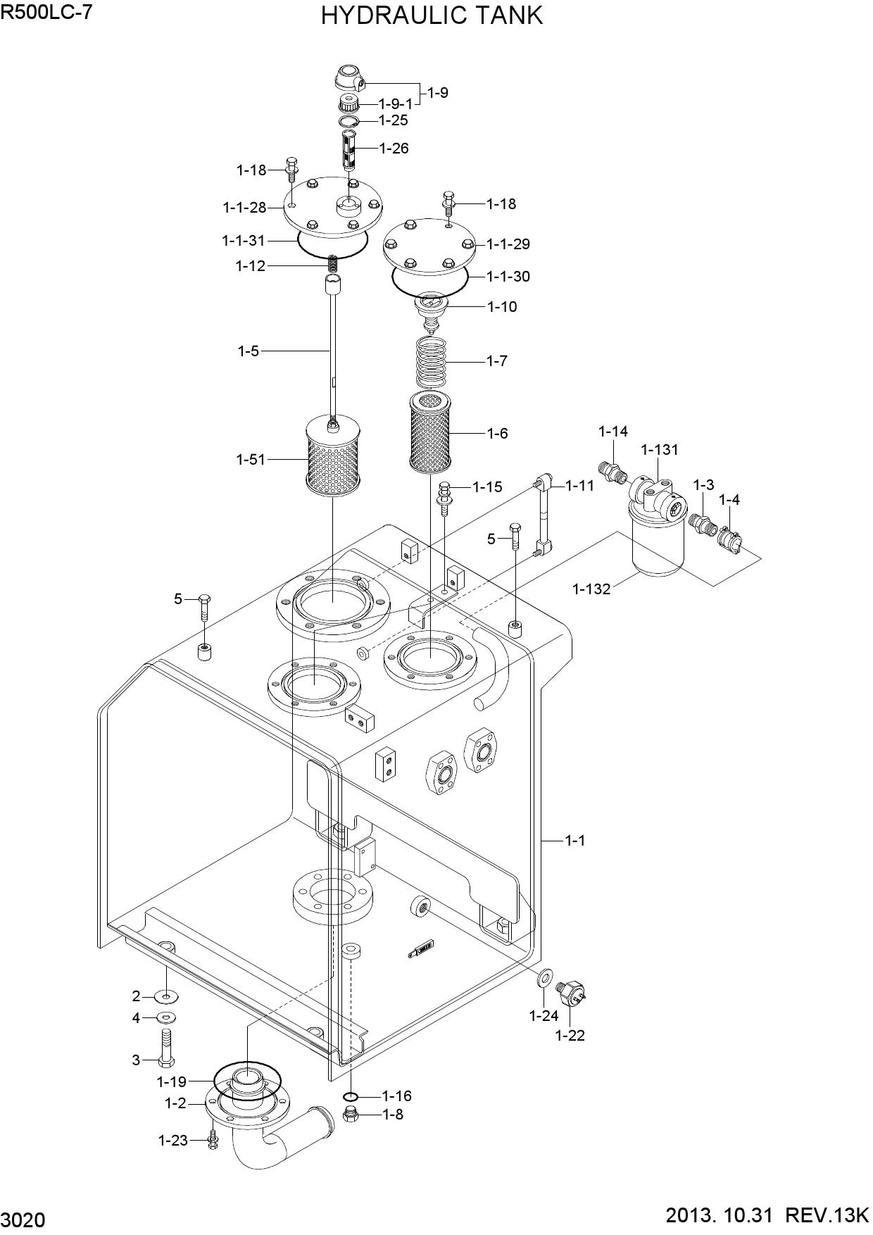 HYDRAULIC TANK