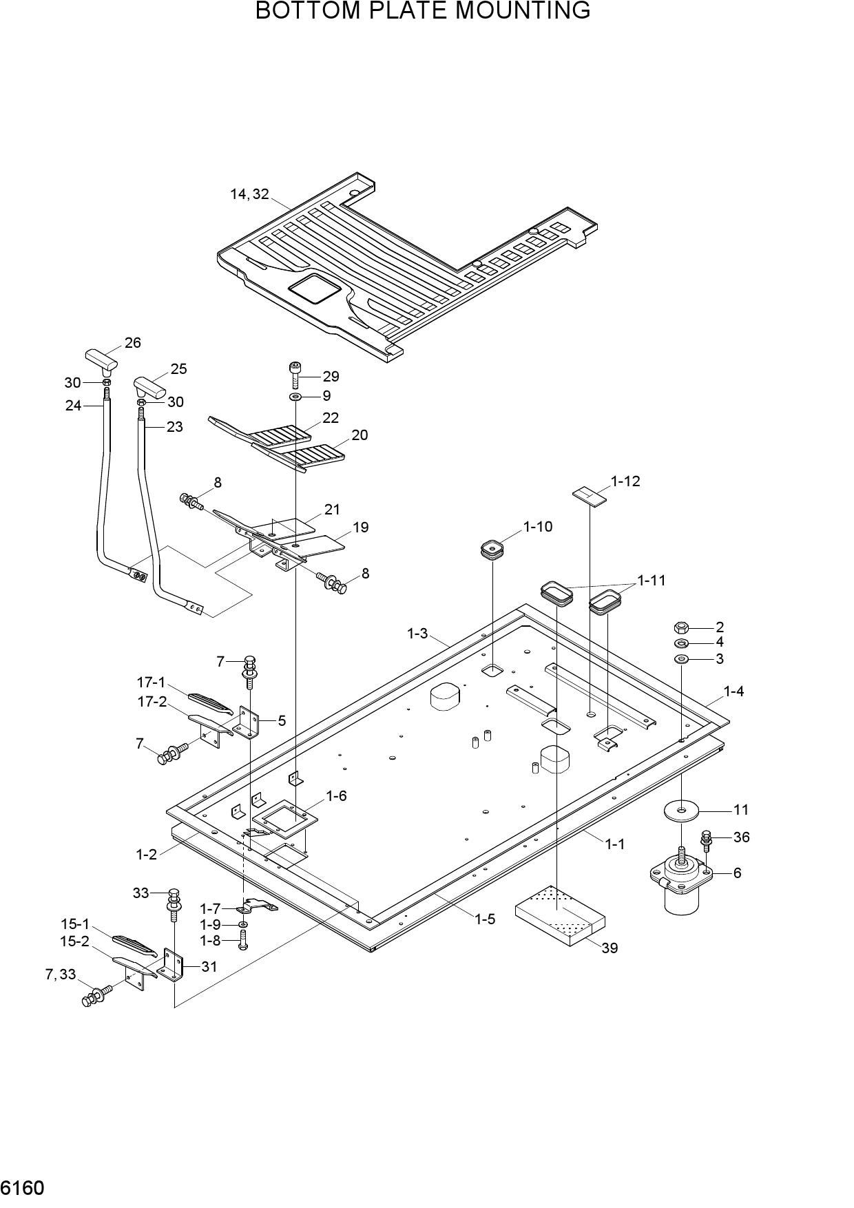 BOTTOM PLATE MOUNTING